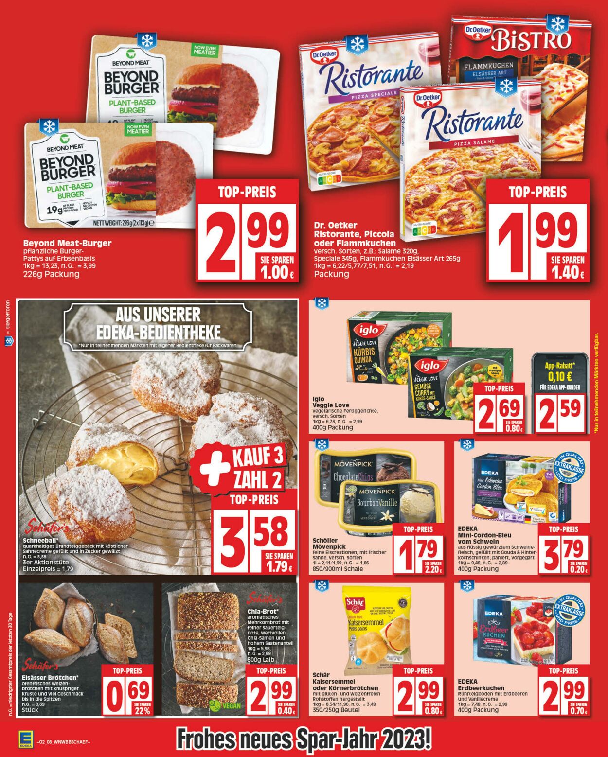 Prospekt Edeka 09.01.2023 - 14.01.2023