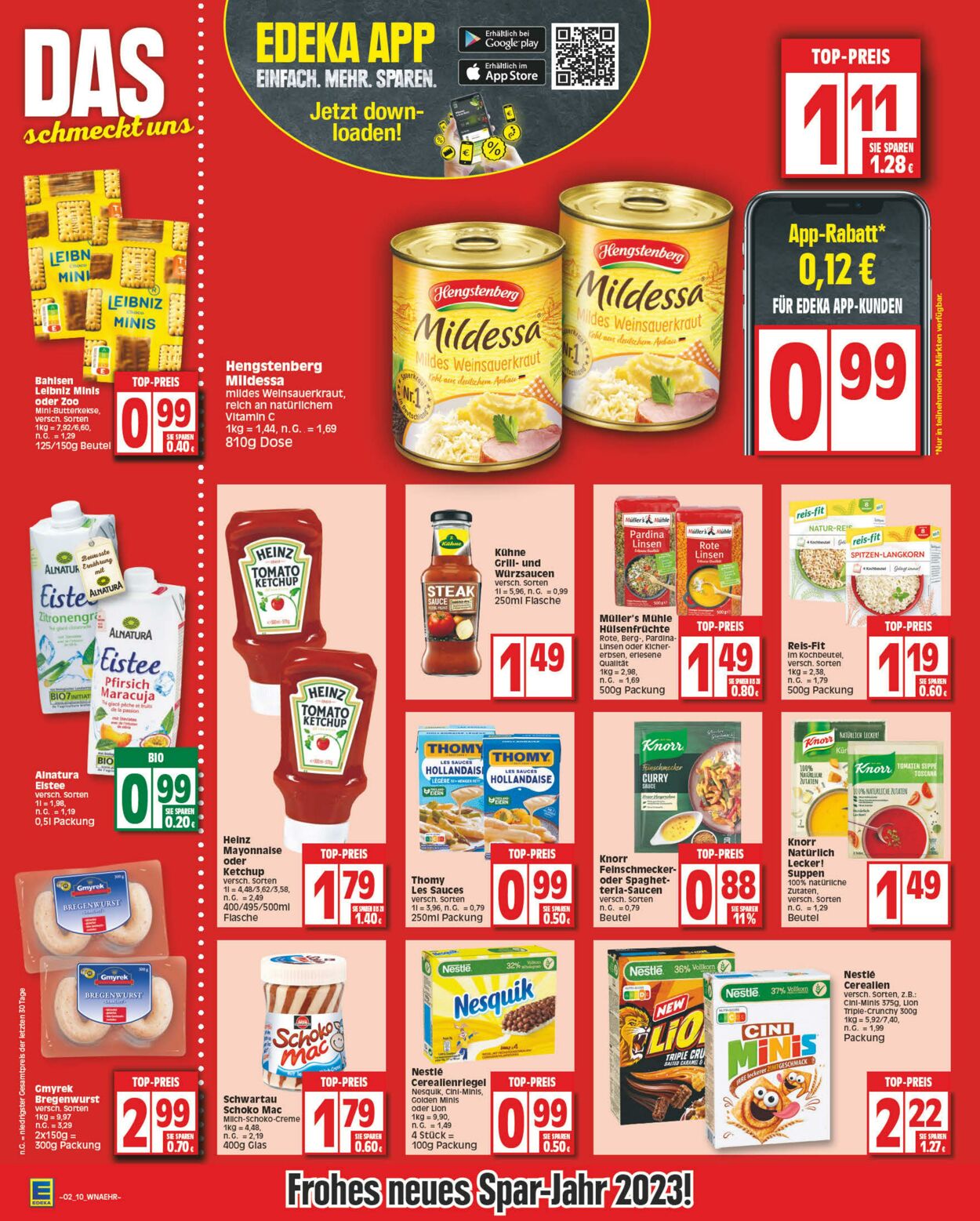 Prospekt Edeka 09.01.2023 - 14.01.2023