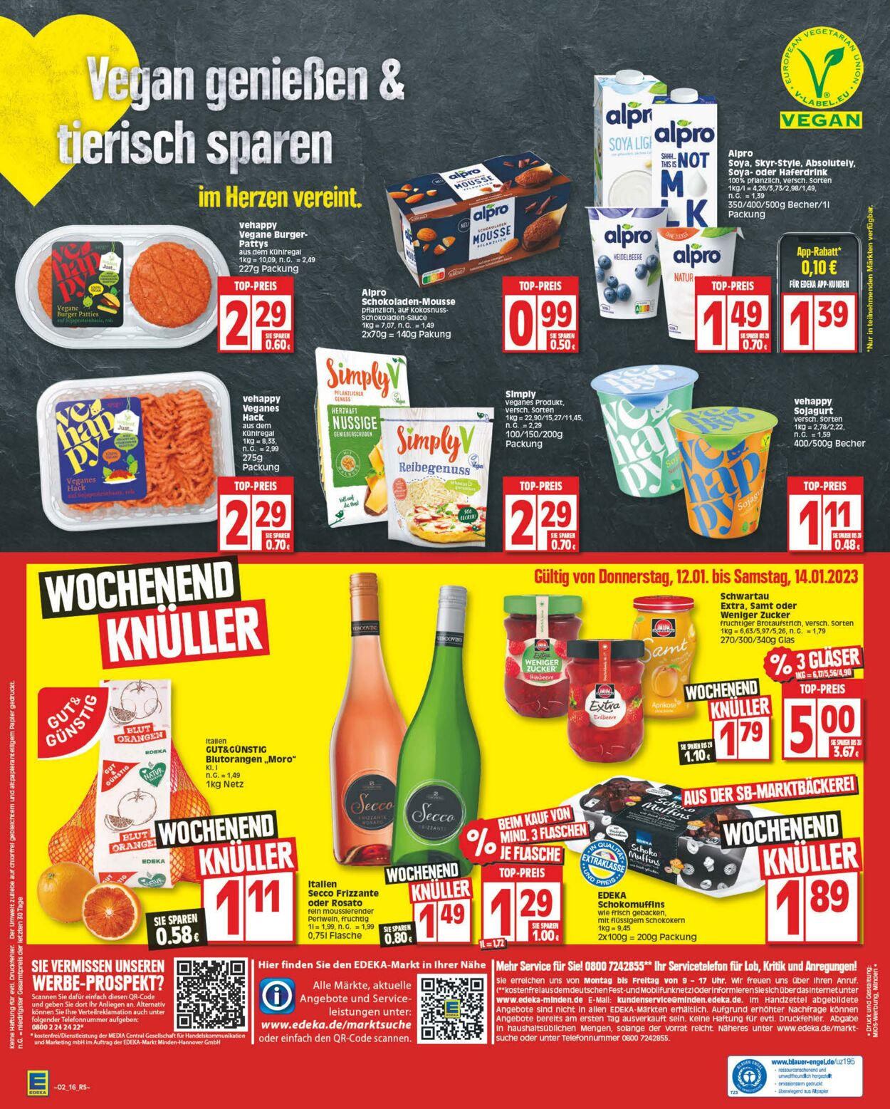 Prospekt Edeka 09.01.2023 - 14.01.2023