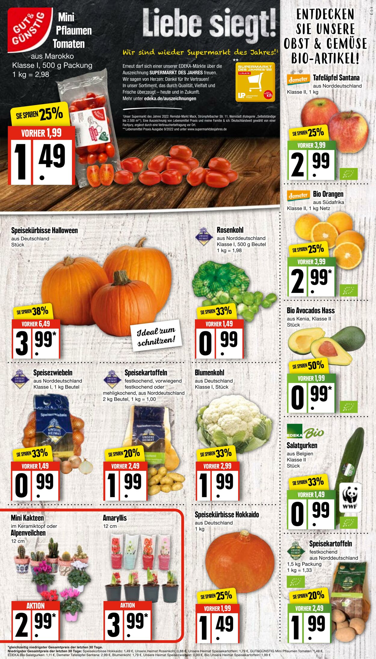 Prospekt Edeka 17.10.2022 - 22.10.2022