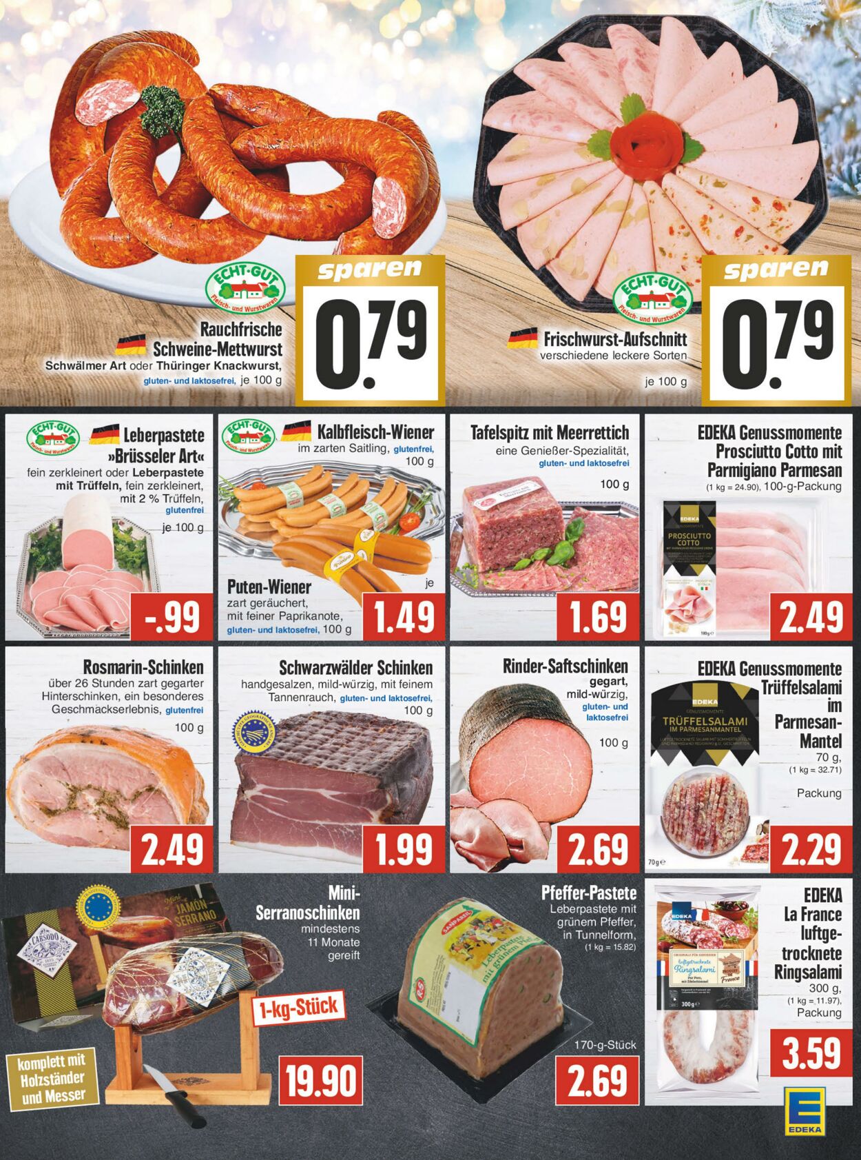 Prospekt Edeka 12.12.2022 - 17.12.2022