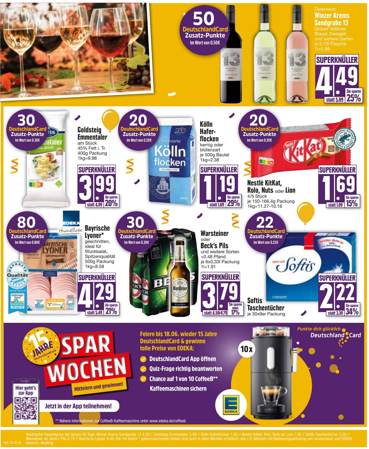 Prospekt Edeka 12.06.2023 - 17.06.2023