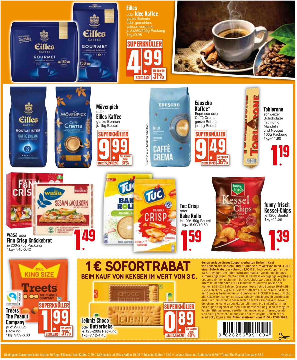 Prospekt Edeka 12.06.2023 - 17.06.2023