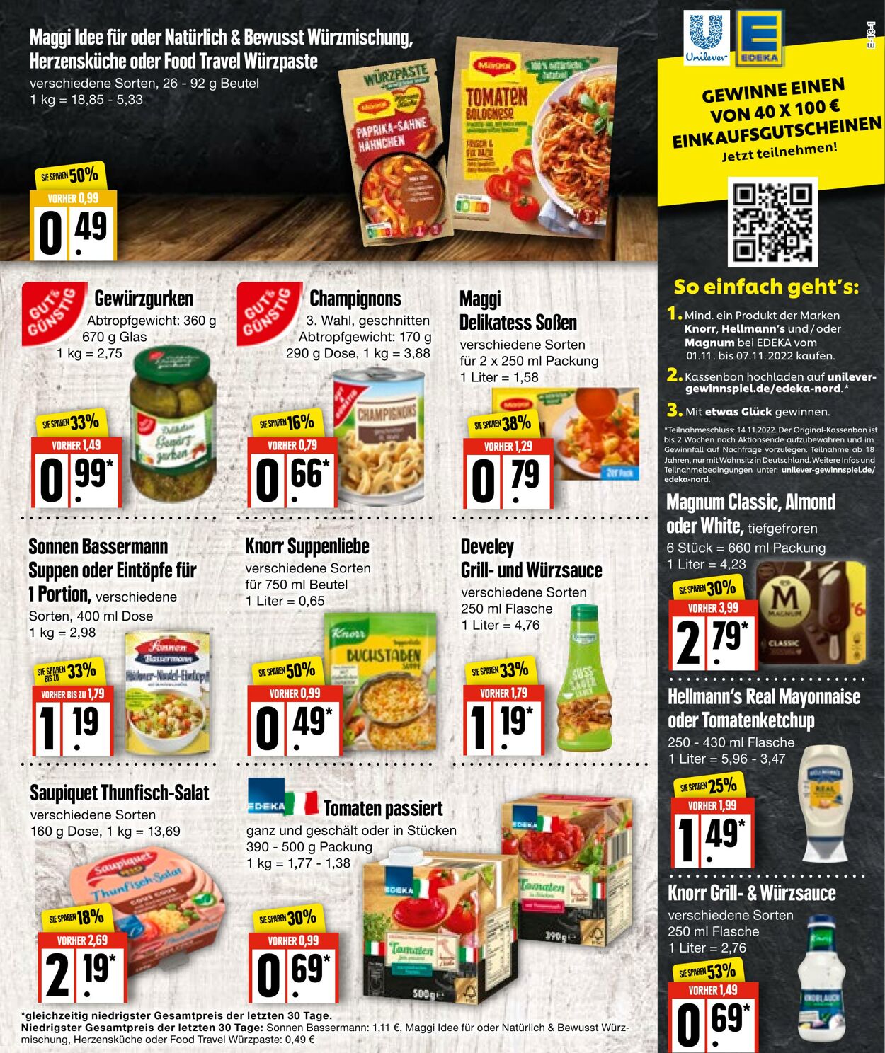 Prospekt Edeka 31.10.2022 - 05.11.2022