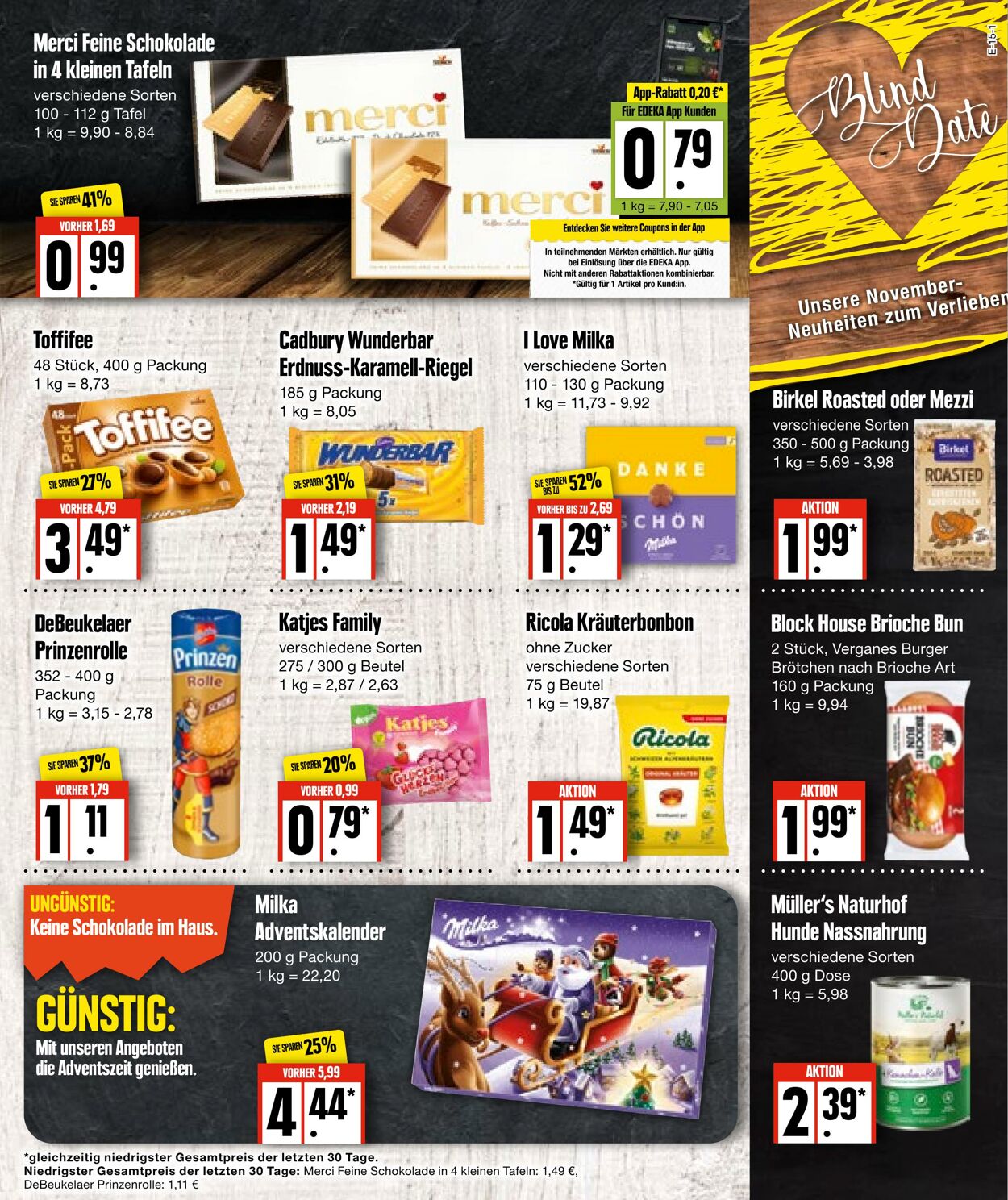 Prospekt Edeka 31.10.2022 - 05.11.2022