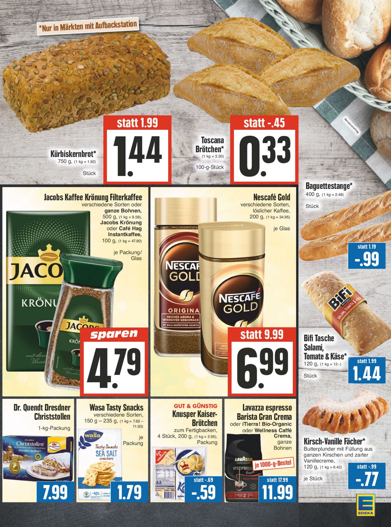 Prospekt Edeka 17.10.2022 - 22.10.2022