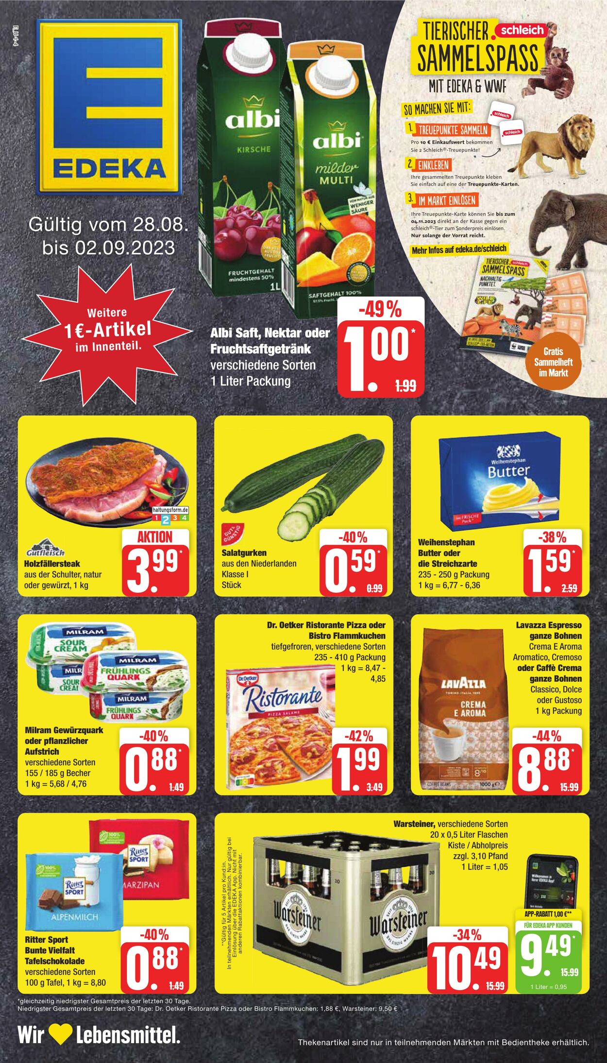 Prospekt Edeka 28.08.2023 - 02.09.2023