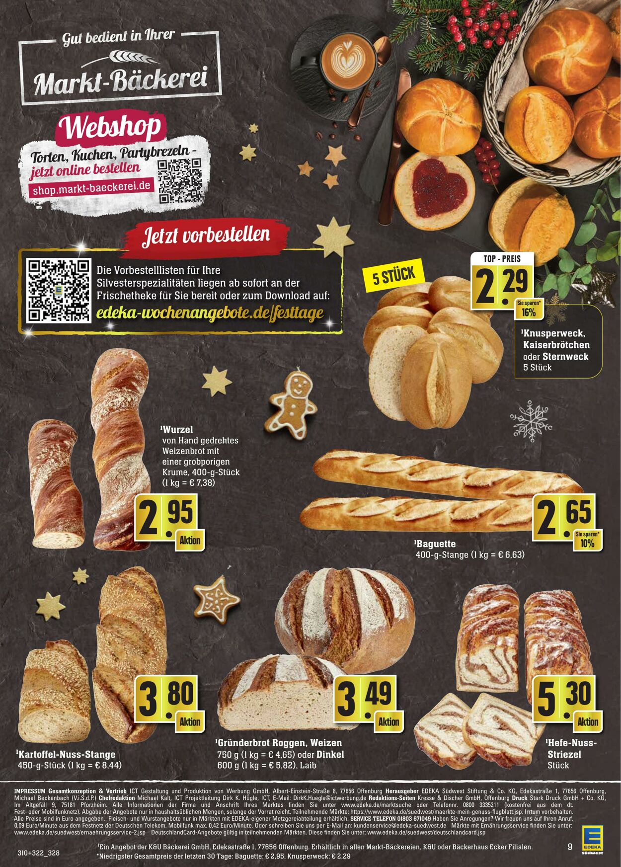 Prospekt Edeka 19.12.2022 - 24.12.2022