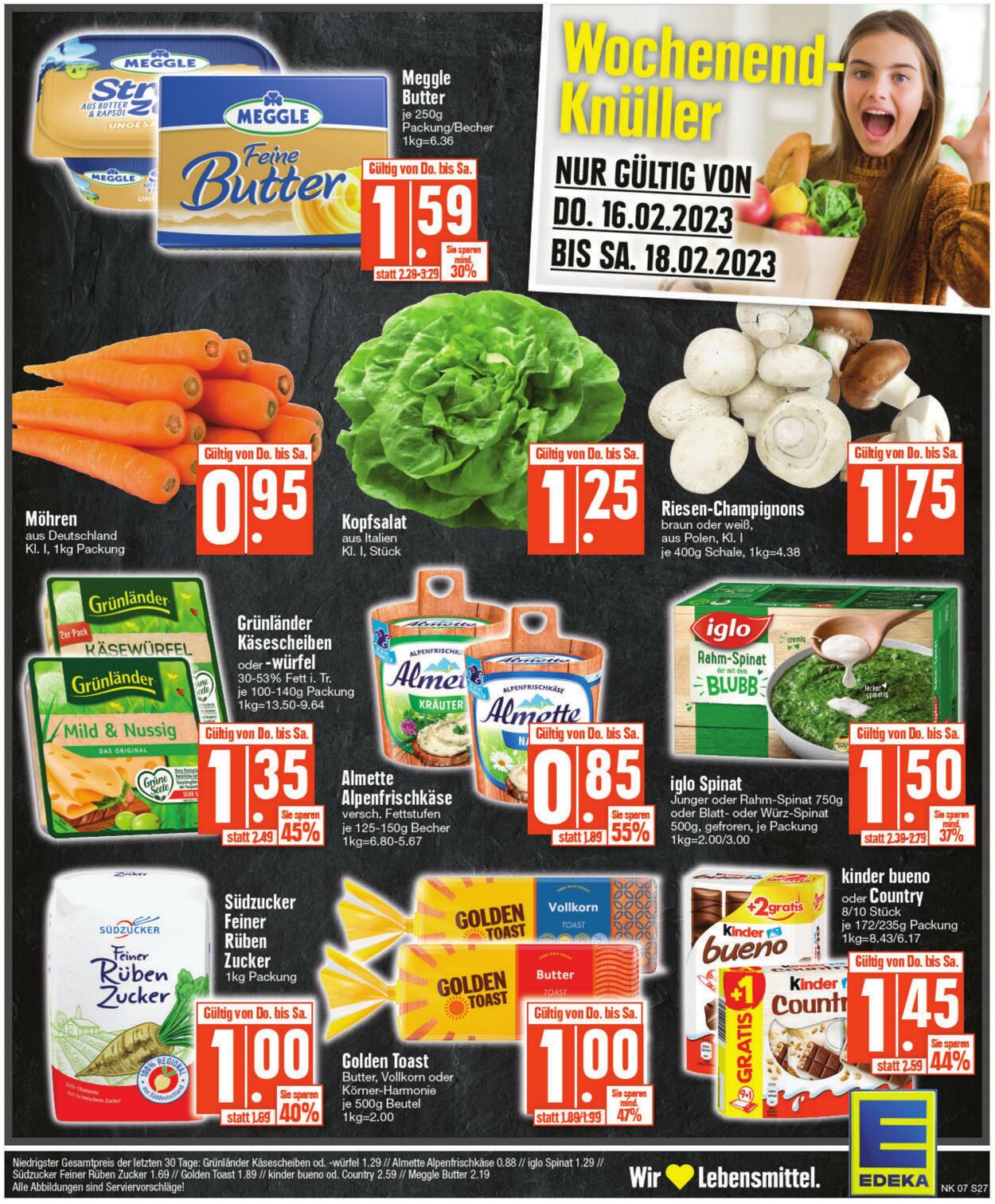 Prospekt Edeka 13.02.2023 - 18.02.2023