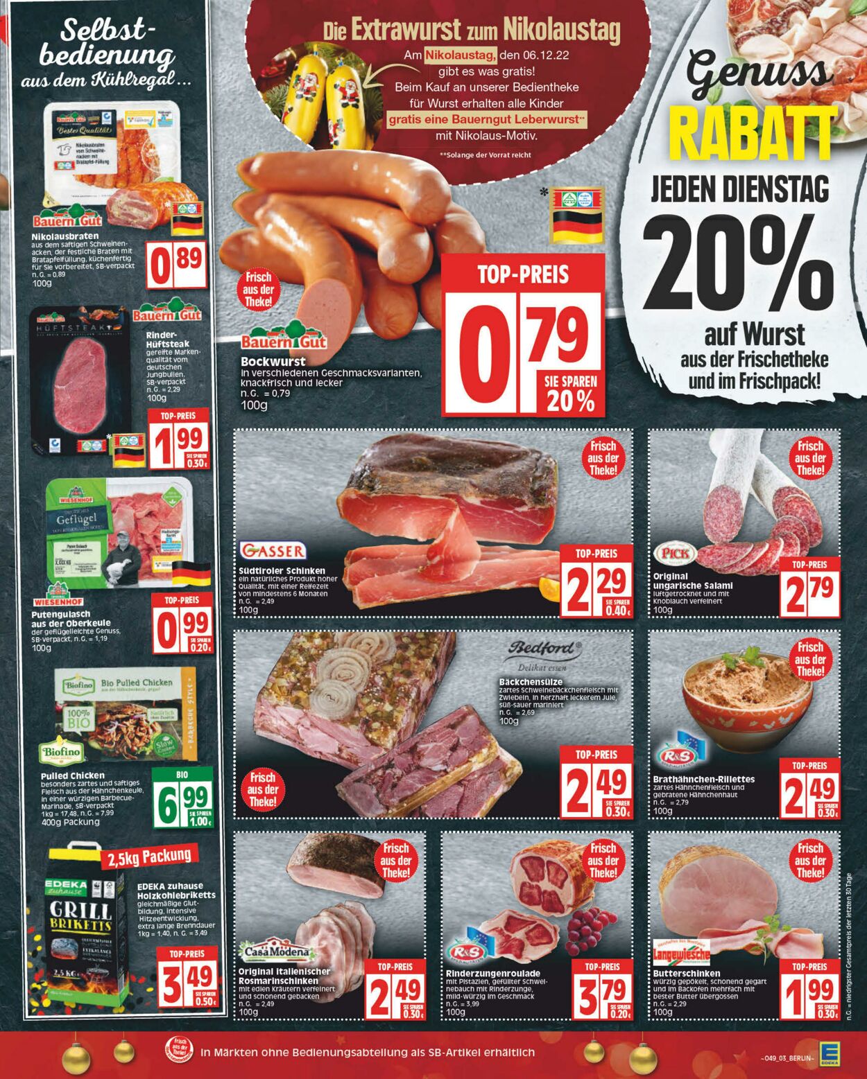 Prospekt Edeka 05.12.2022 - 10.12.2022