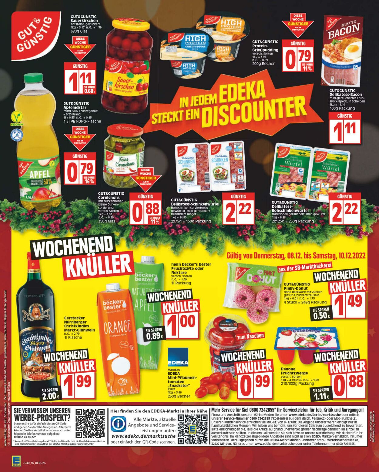 Prospekt Edeka 05.12.2022 - 10.12.2022