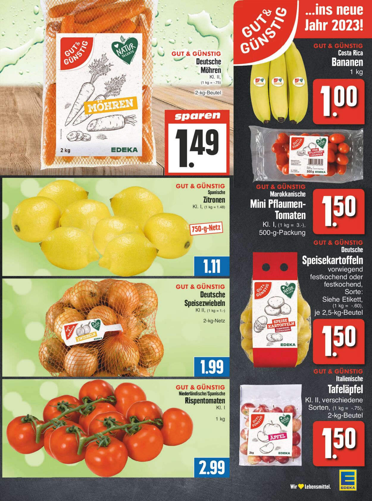 Prospekt Edeka 30.01.2023 - 04.02.2023