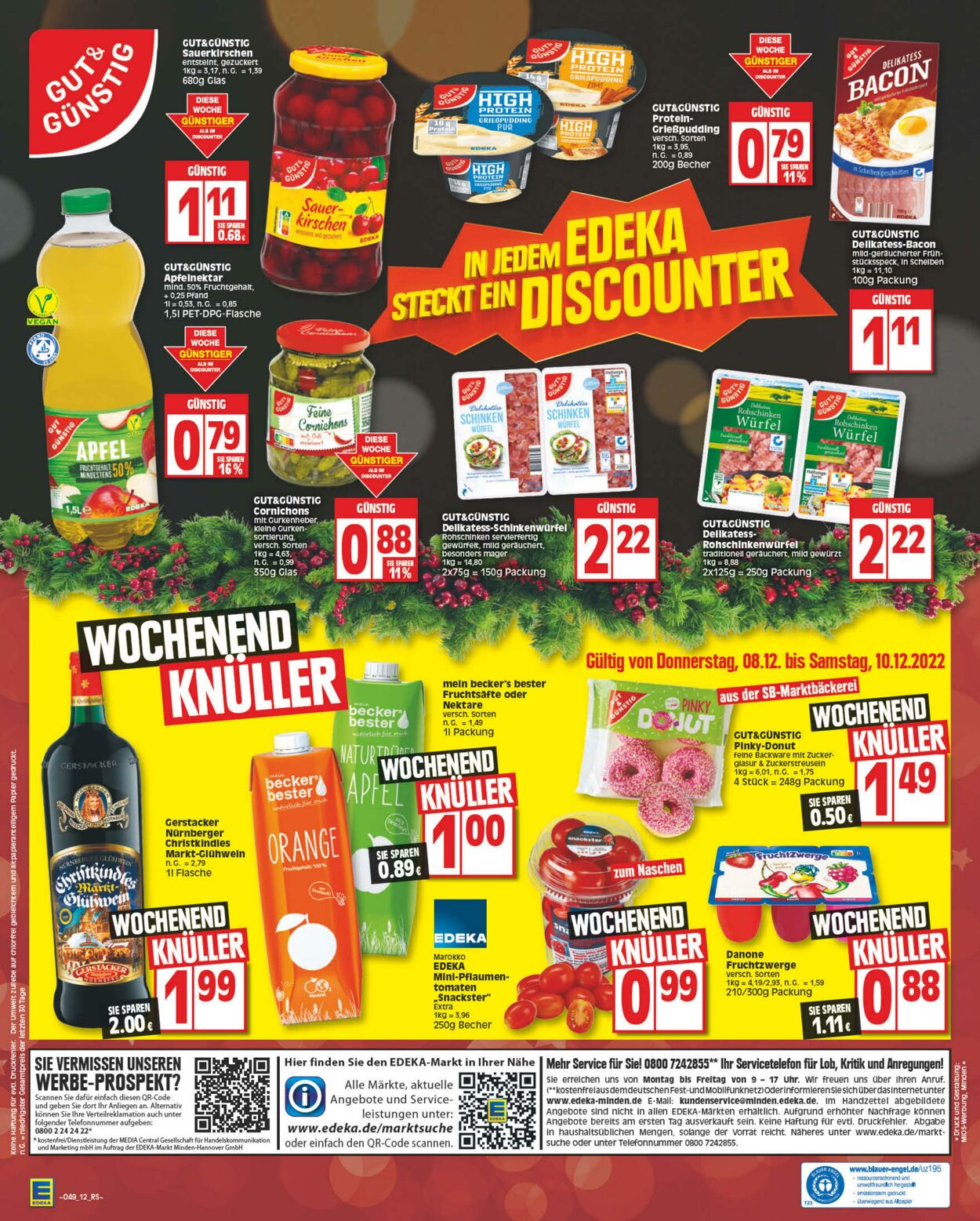 Prospekt Edeka 05.12.2022 - 10.12.2022