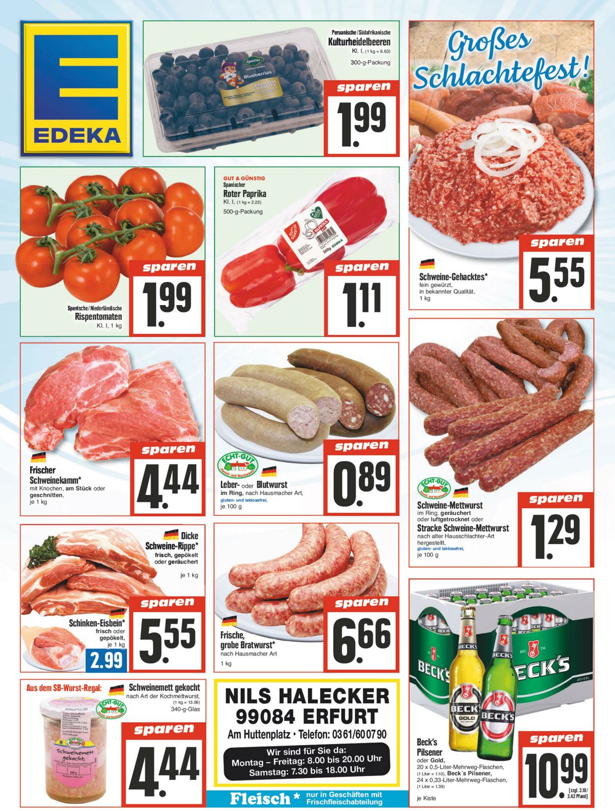 Prospekt Edeka 09.01.2023 - 14.01.2023