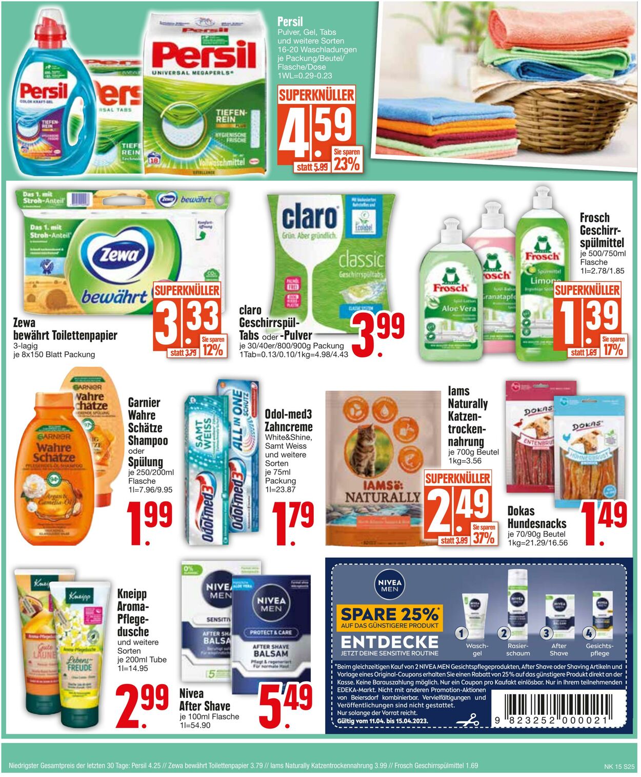 Prospekt Edeka 10.04.2023 - 15.04.2023