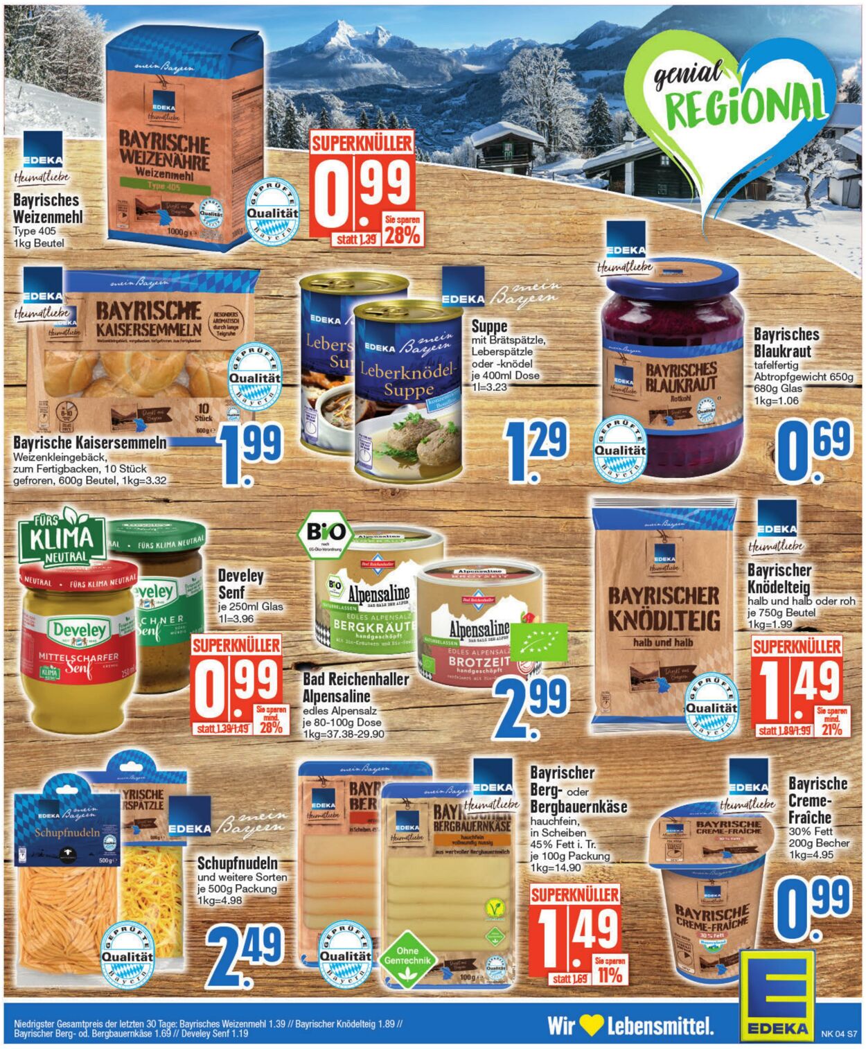 Prospekt Edeka 23.01.2023 - 28.01.2023