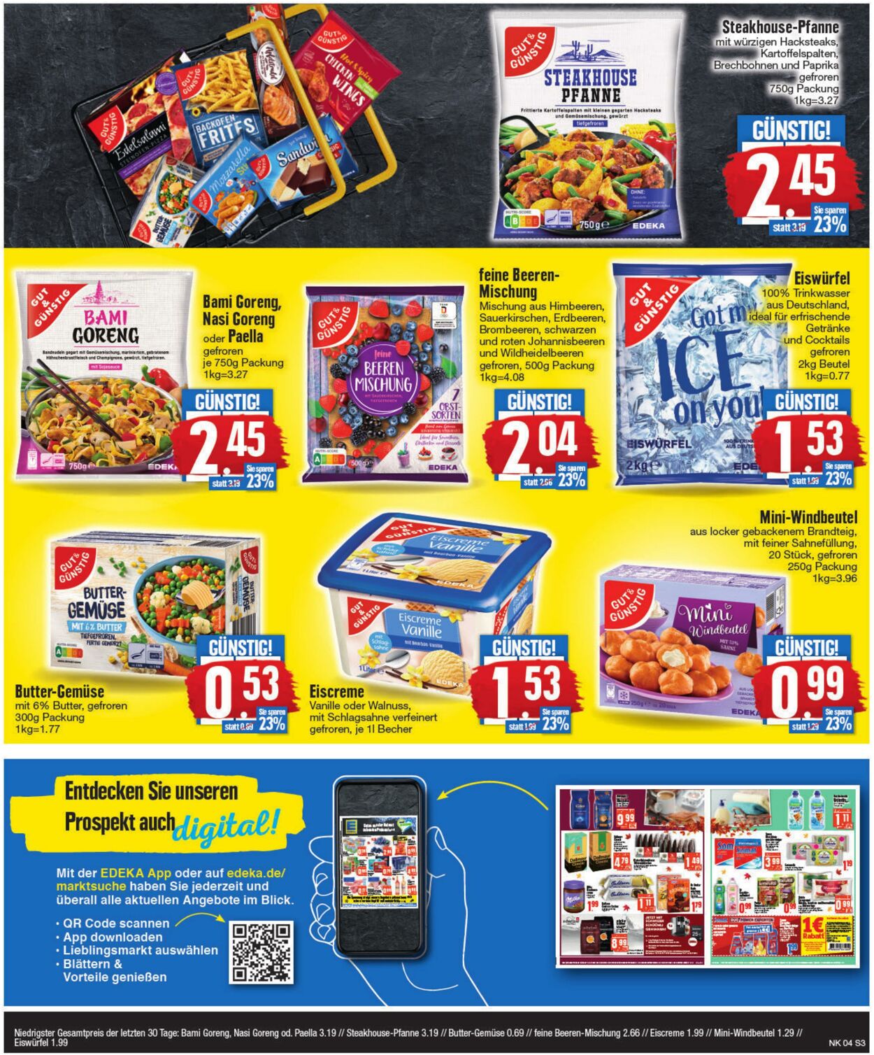 Prospekt Edeka 23.01.2023 - 28.01.2023