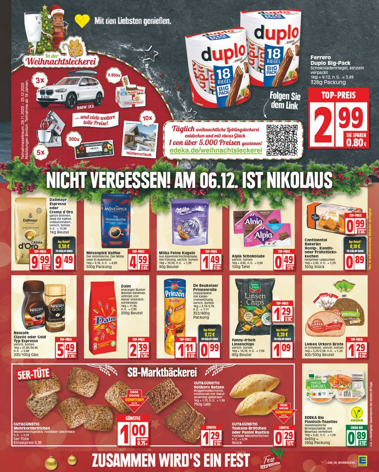 Prospekt Edeka 05.12.2022 - 10.12.2022