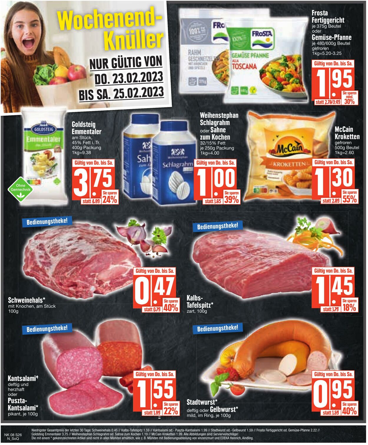 Prospekt Edeka 20.02.2023 - 25.02.2023