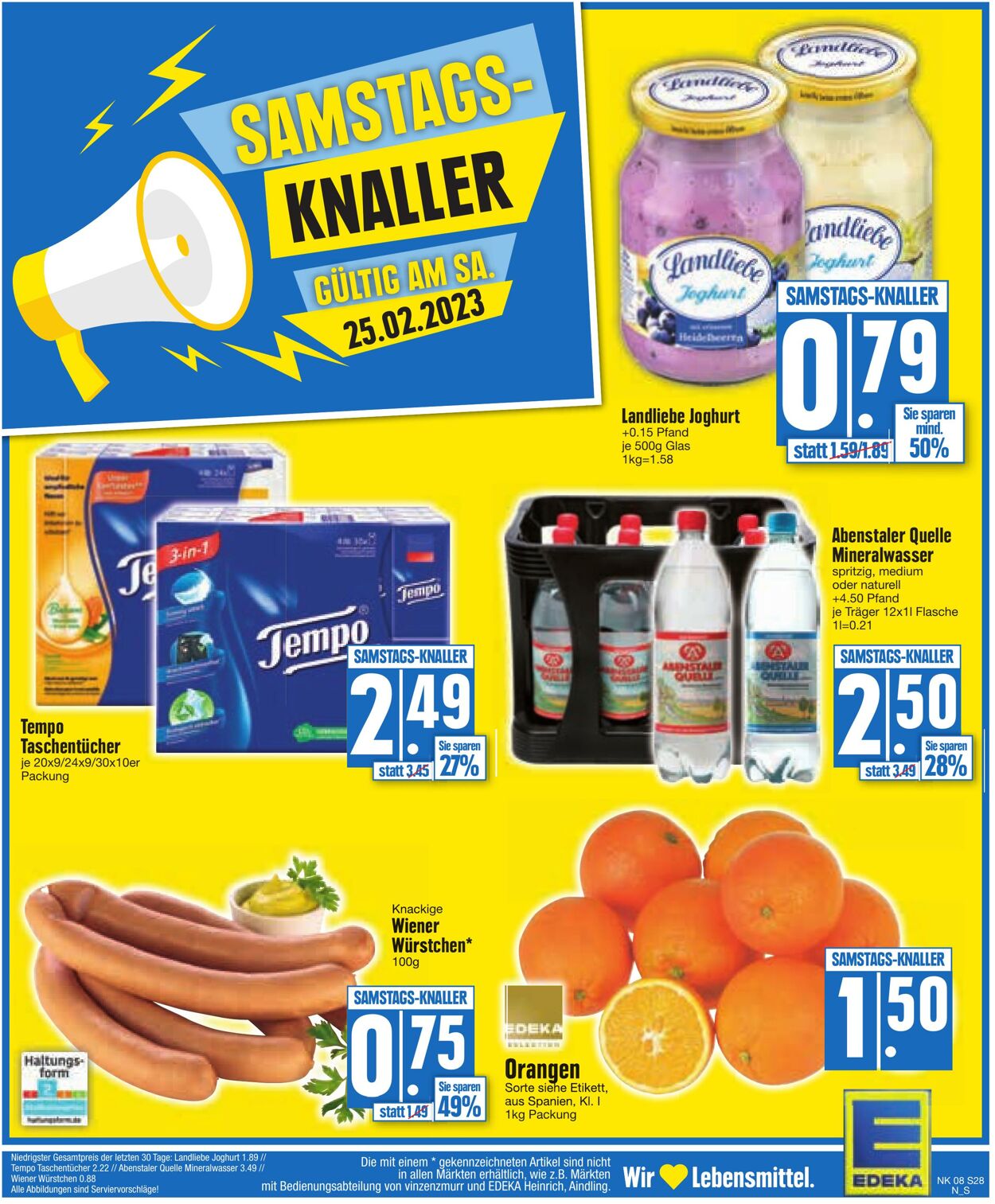 Prospekt Edeka 20.02.2023 - 25.02.2023