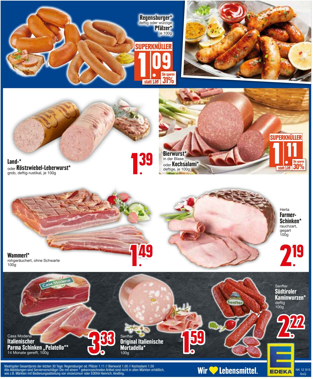 Prospekt Edeka 20.03.2023 - 25.03.2023