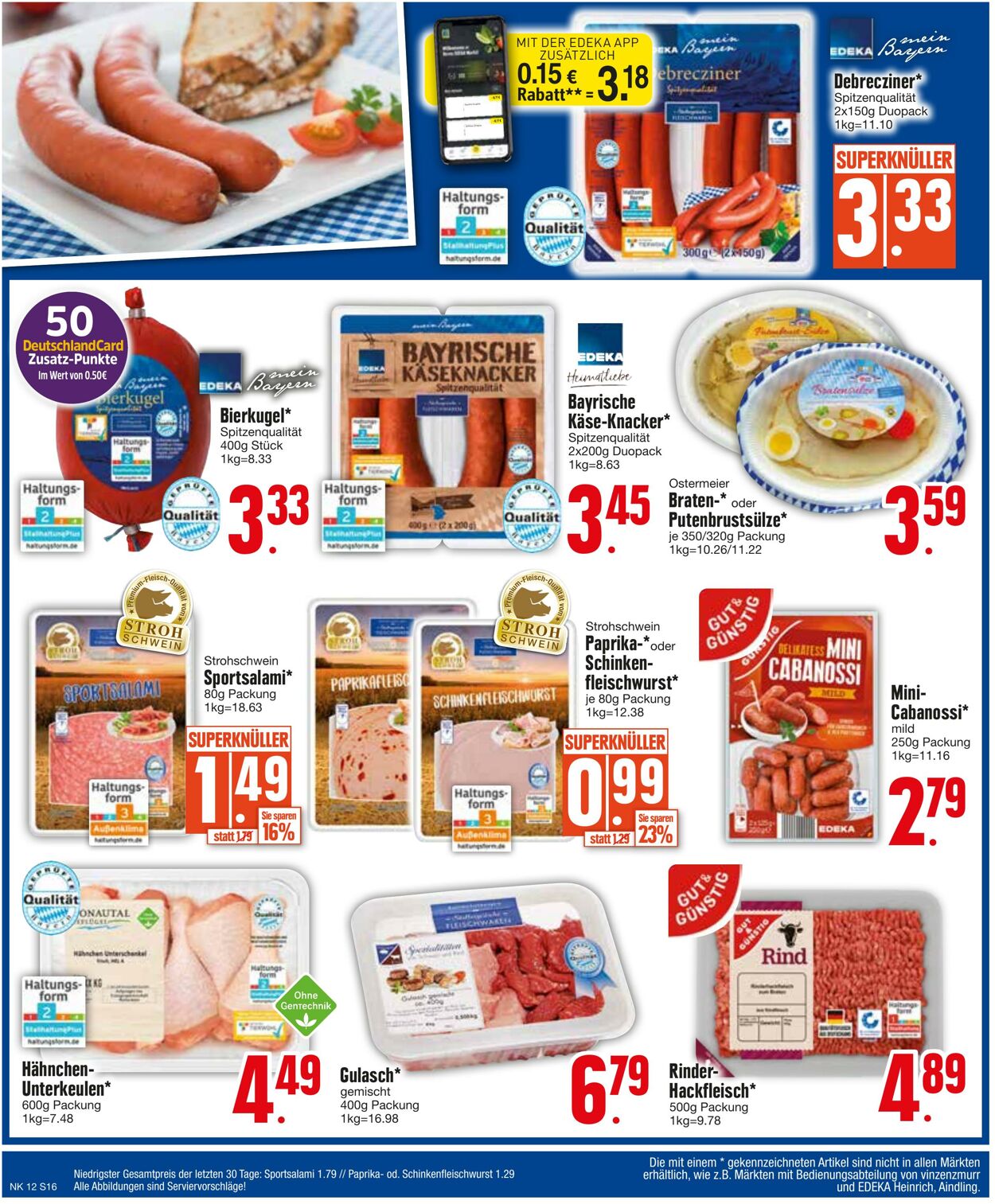 Prospekt Edeka 20.03.2023 - 25.03.2023