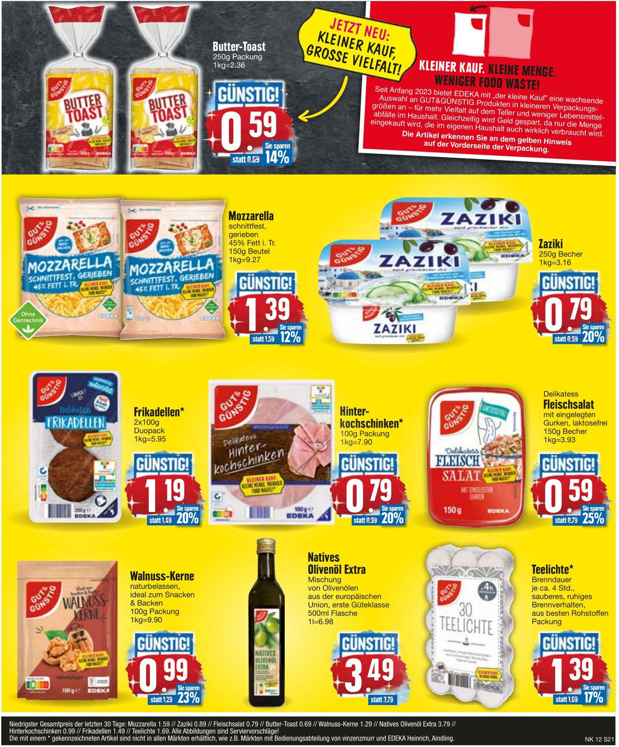 Prospekt Edeka 20.03.2023 - 25.03.2023