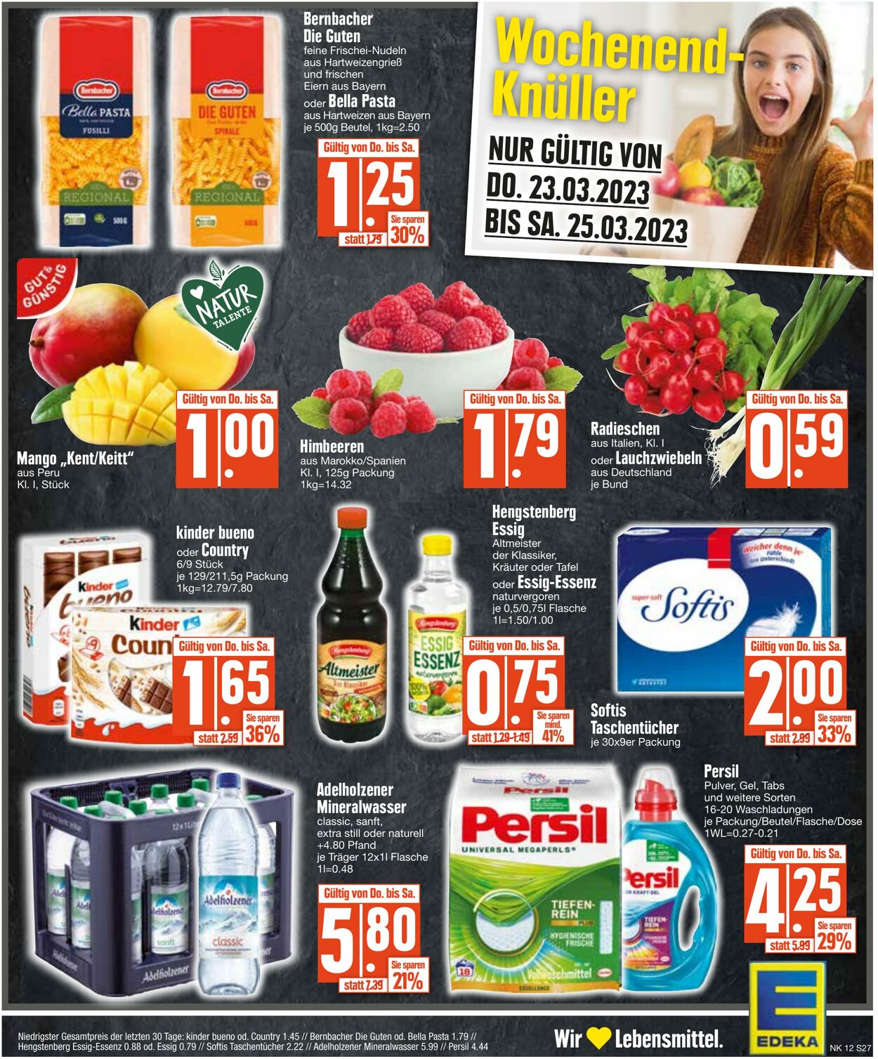 Prospekt Edeka 20.03.2023 - 25.03.2023