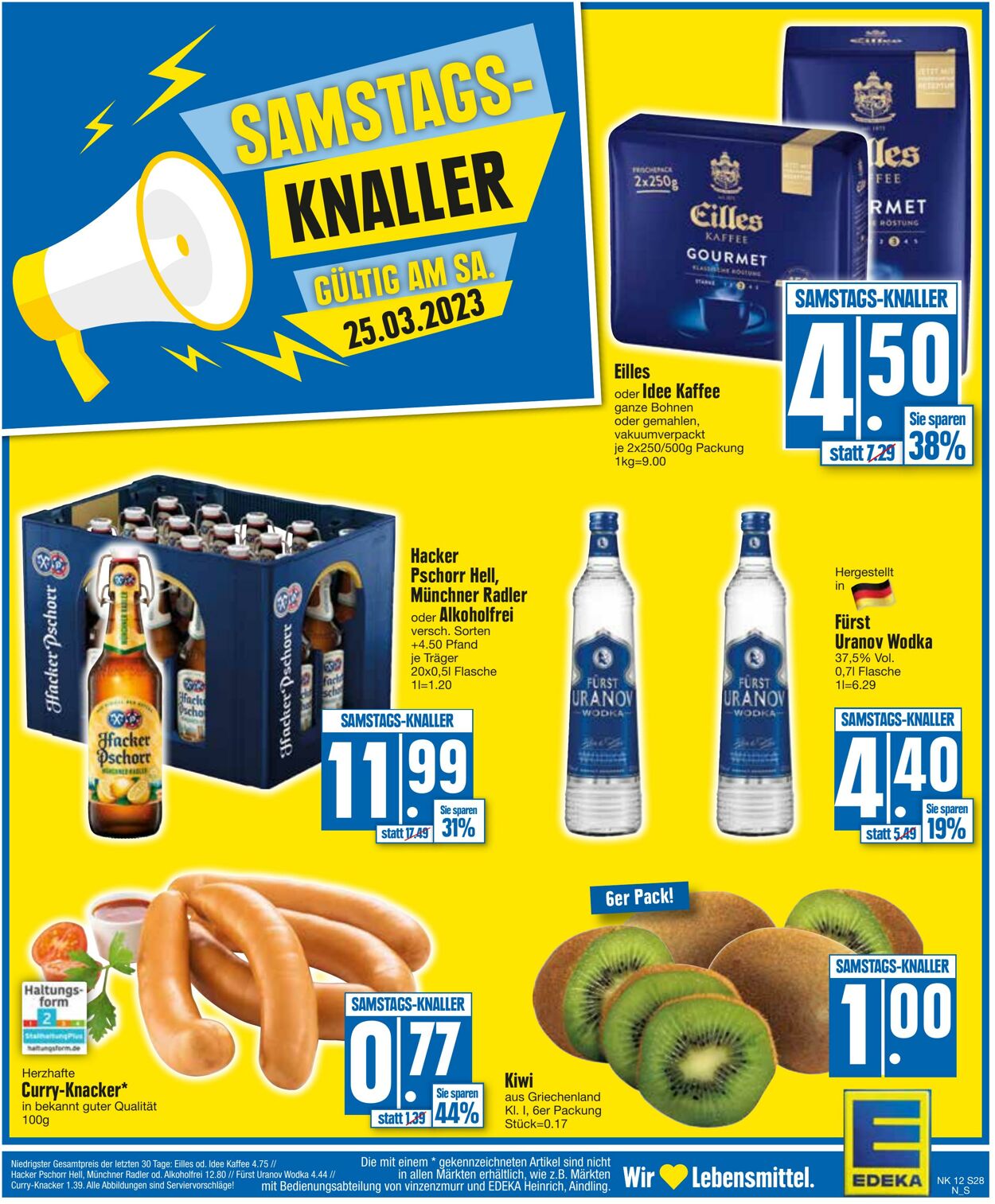 Prospekt Edeka 20.03.2023 - 25.03.2023