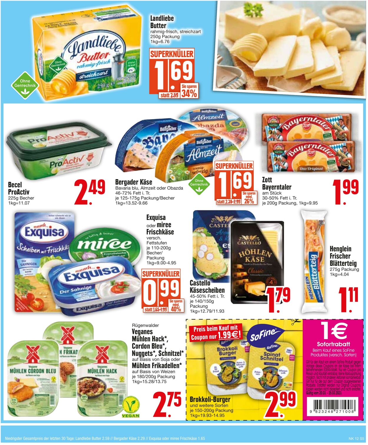 Prospekt Edeka 20.03.2023 - 25.03.2023