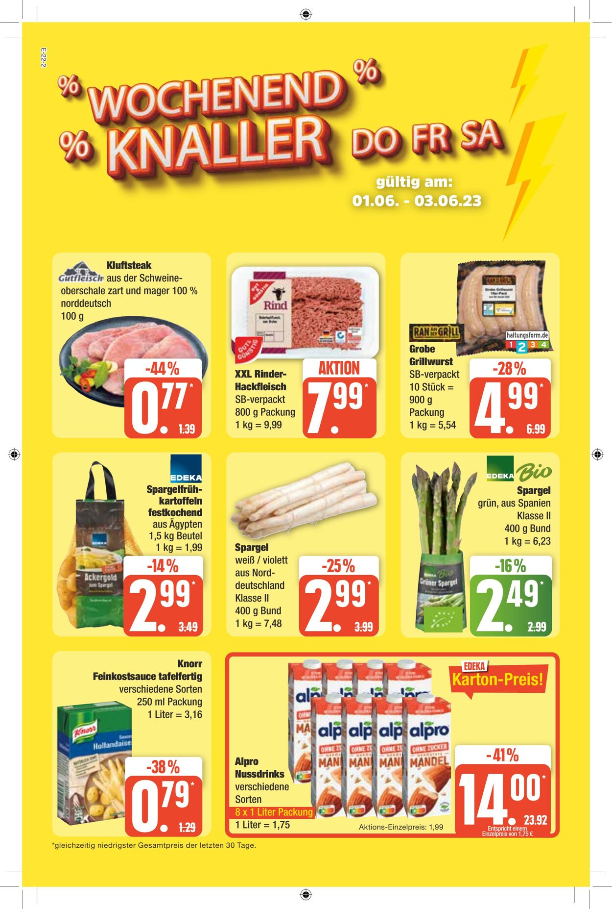 Prospekt Edeka 27.05.2023 - 03.06.2023