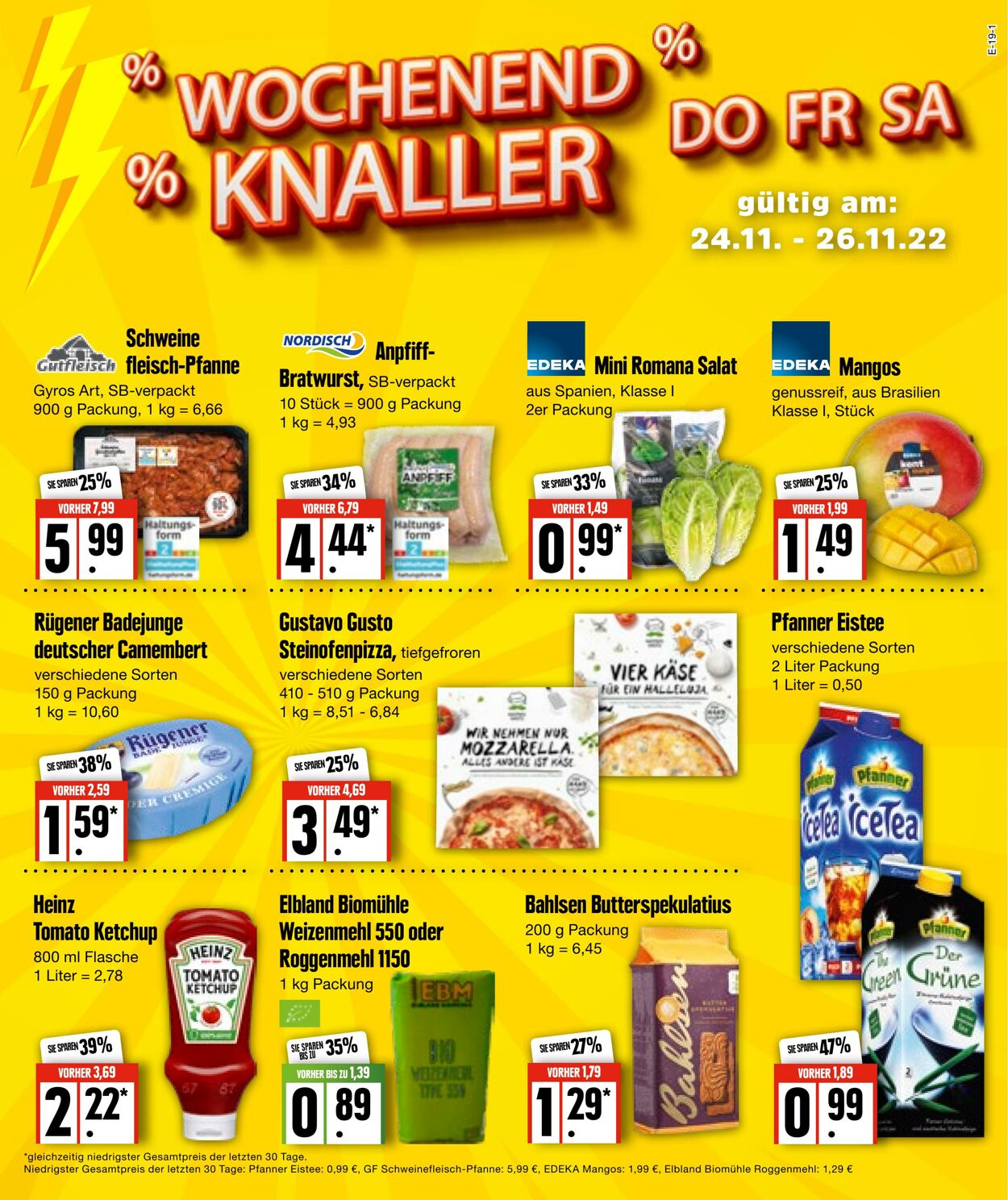 Prospekt Edeka 21.11.2022 - 26.11.2022