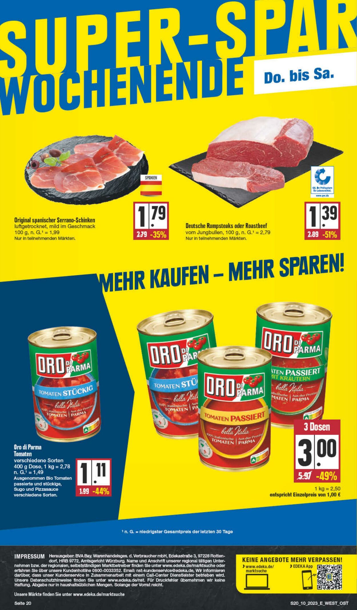 Prospekt Edeka 06.03.2023 - 11.03.2023