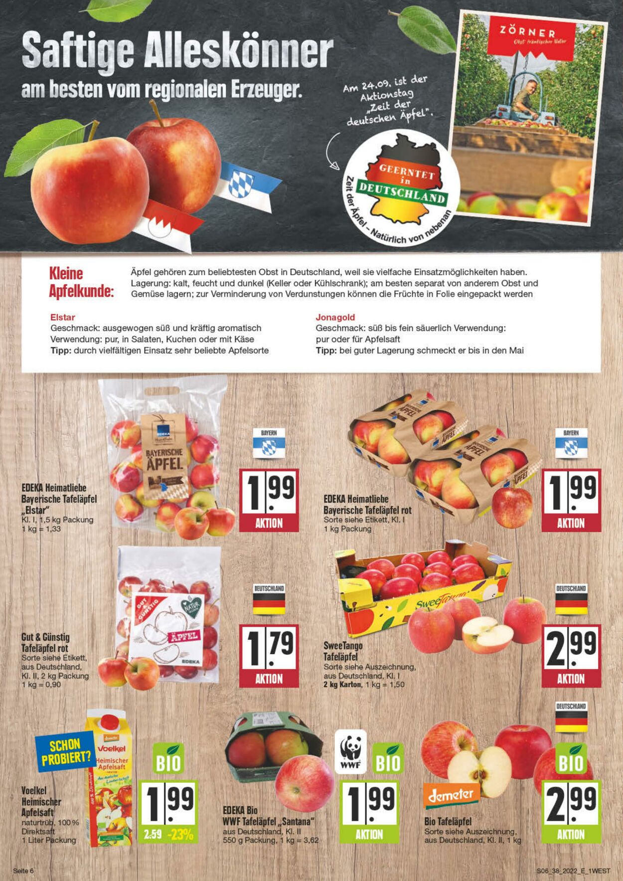 Prospekt Edeka 19.09.2022 - 24.09.2022