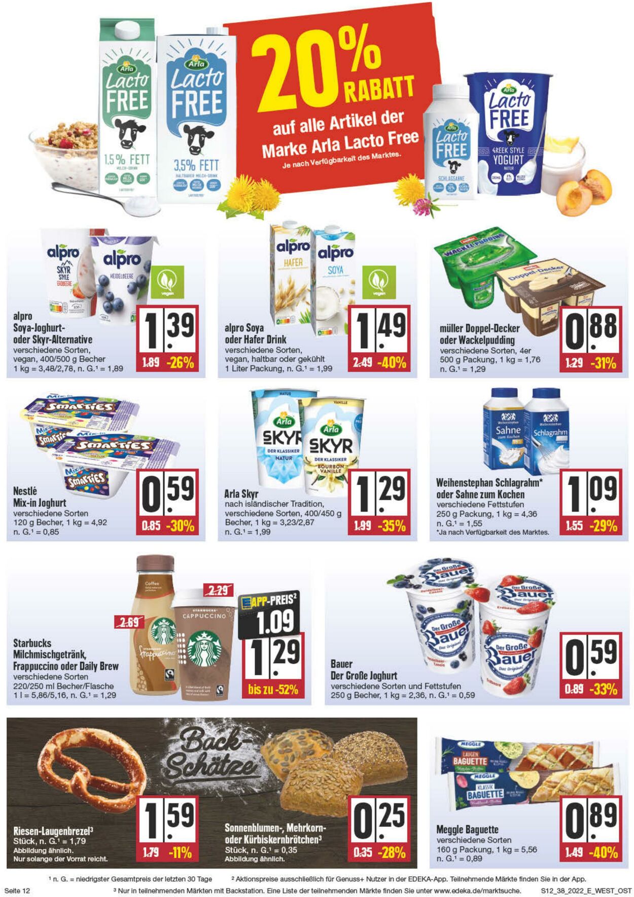 Prospekt Edeka 19.09.2022 - 24.09.2022