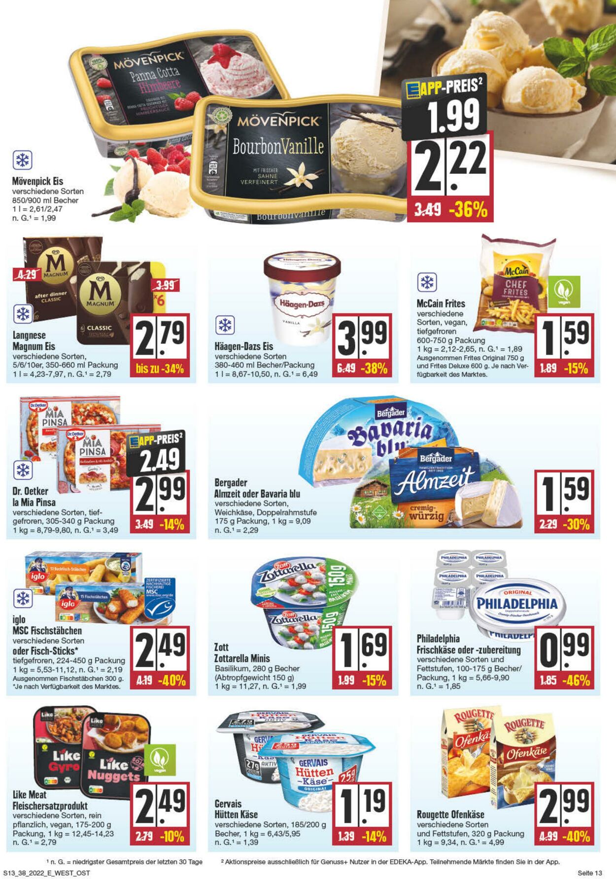 Prospekt Edeka 19.09.2022 - 24.09.2022