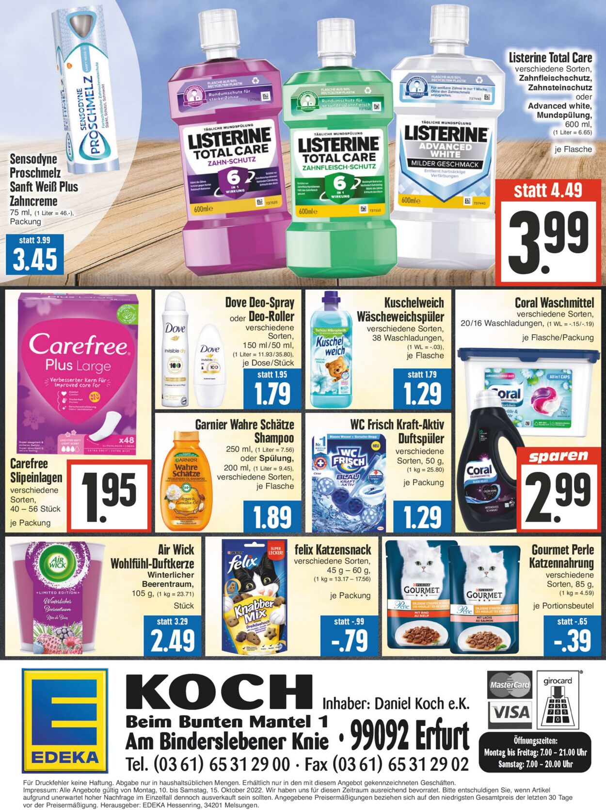 Prospekt Edeka 10.10.2022 - 15.10.2022