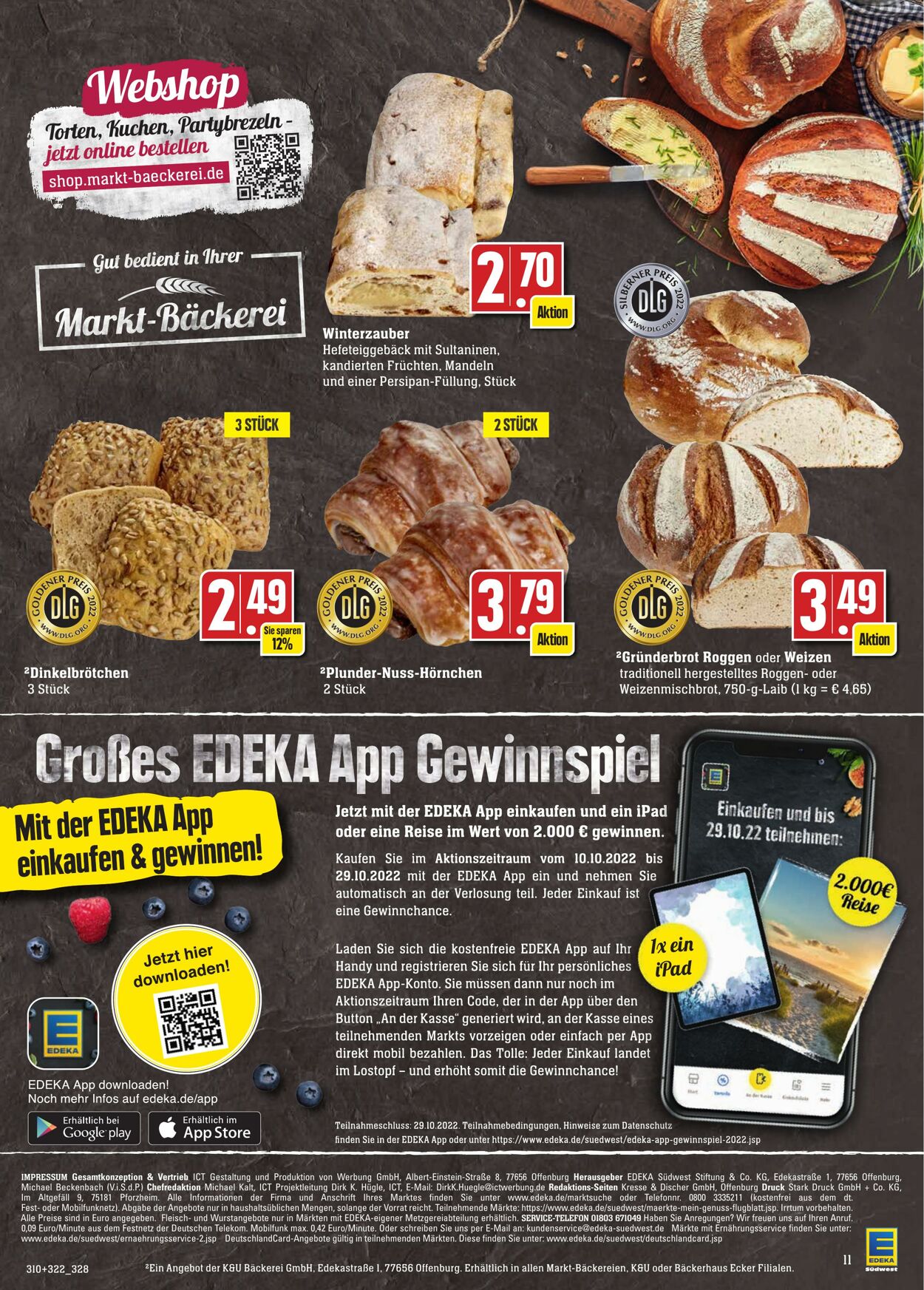 Prospekt Edeka 10.10.2022 - 15.10.2022