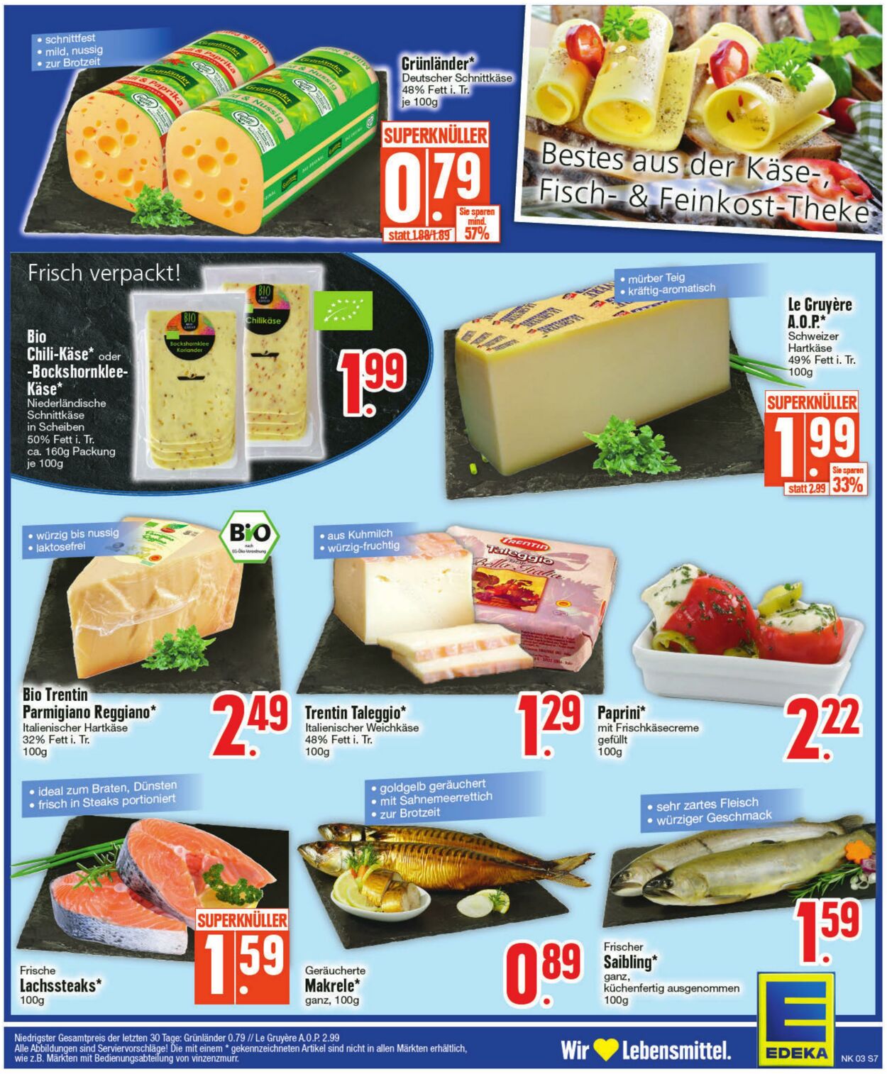 Prospekt Edeka 16.01.2023 - 21.01.2023