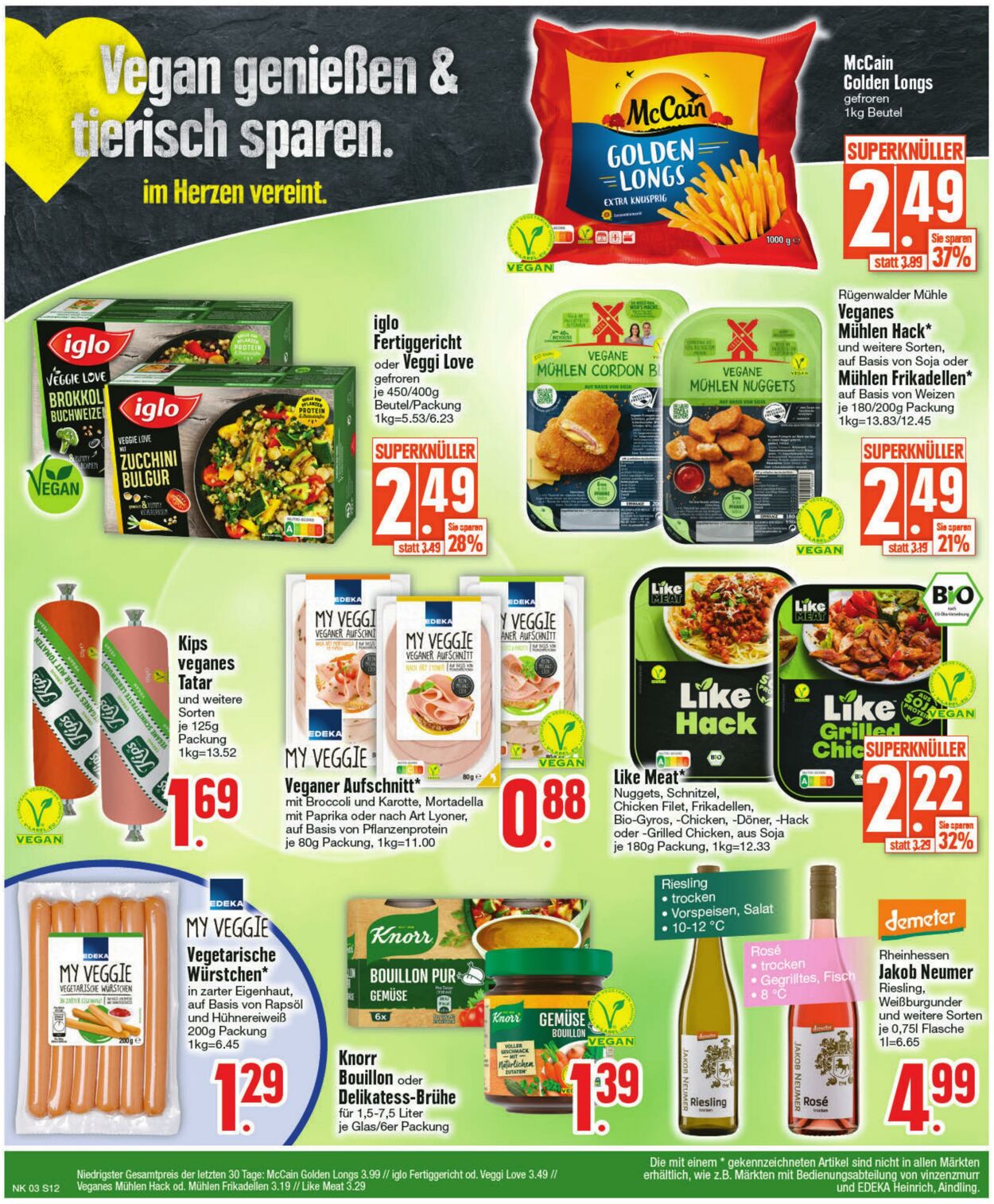 Prospekt Edeka 16.01.2023 - 21.01.2023