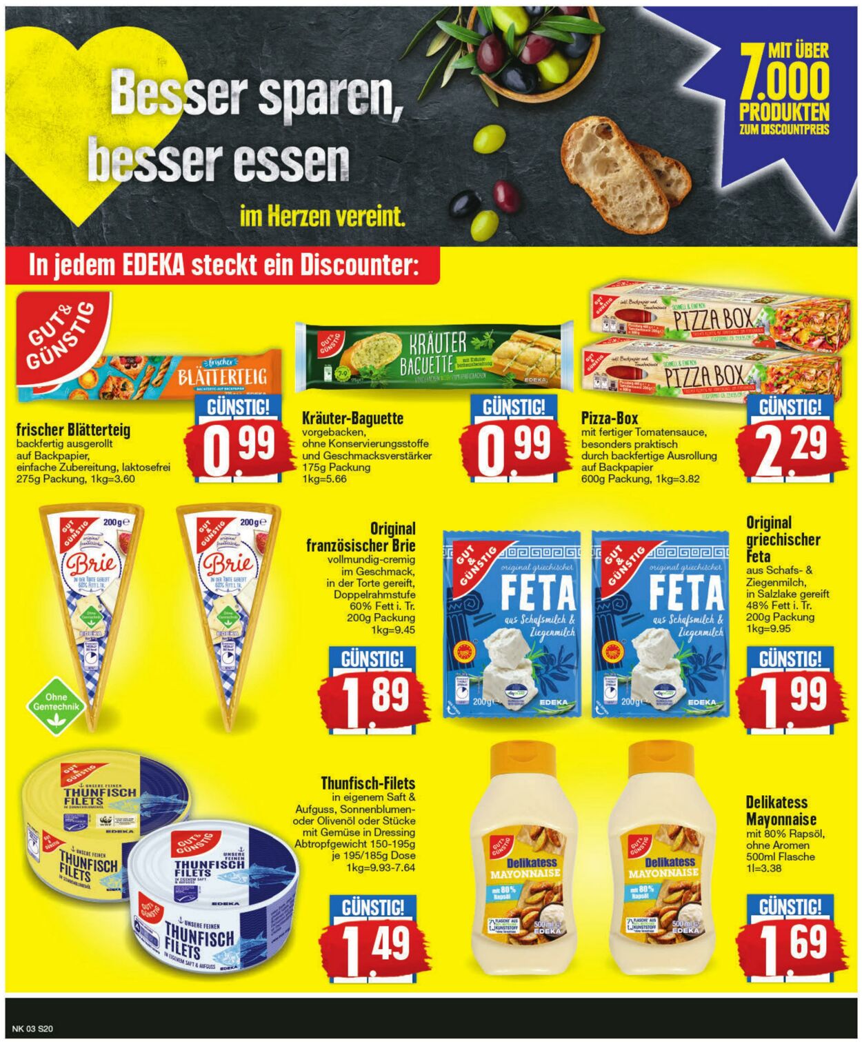 Prospekt Edeka 16.01.2023 - 21.01.2023