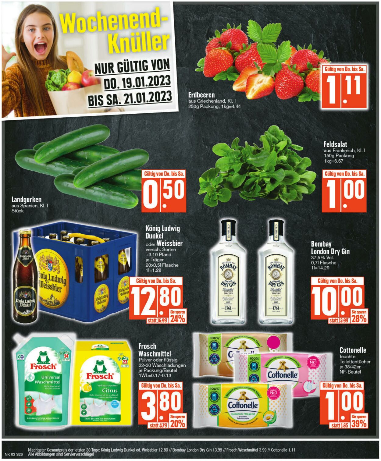 Prospekt Edeka 16.01.2023 - 21.01.2023