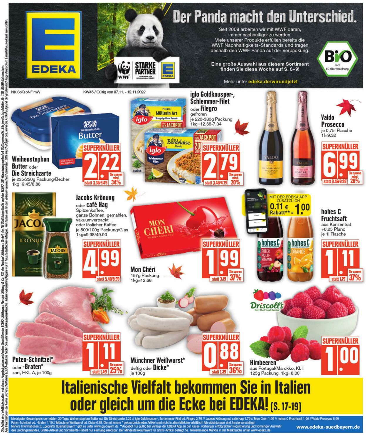 Prospekt Edeka 07.11.2022 - 12.11.2022