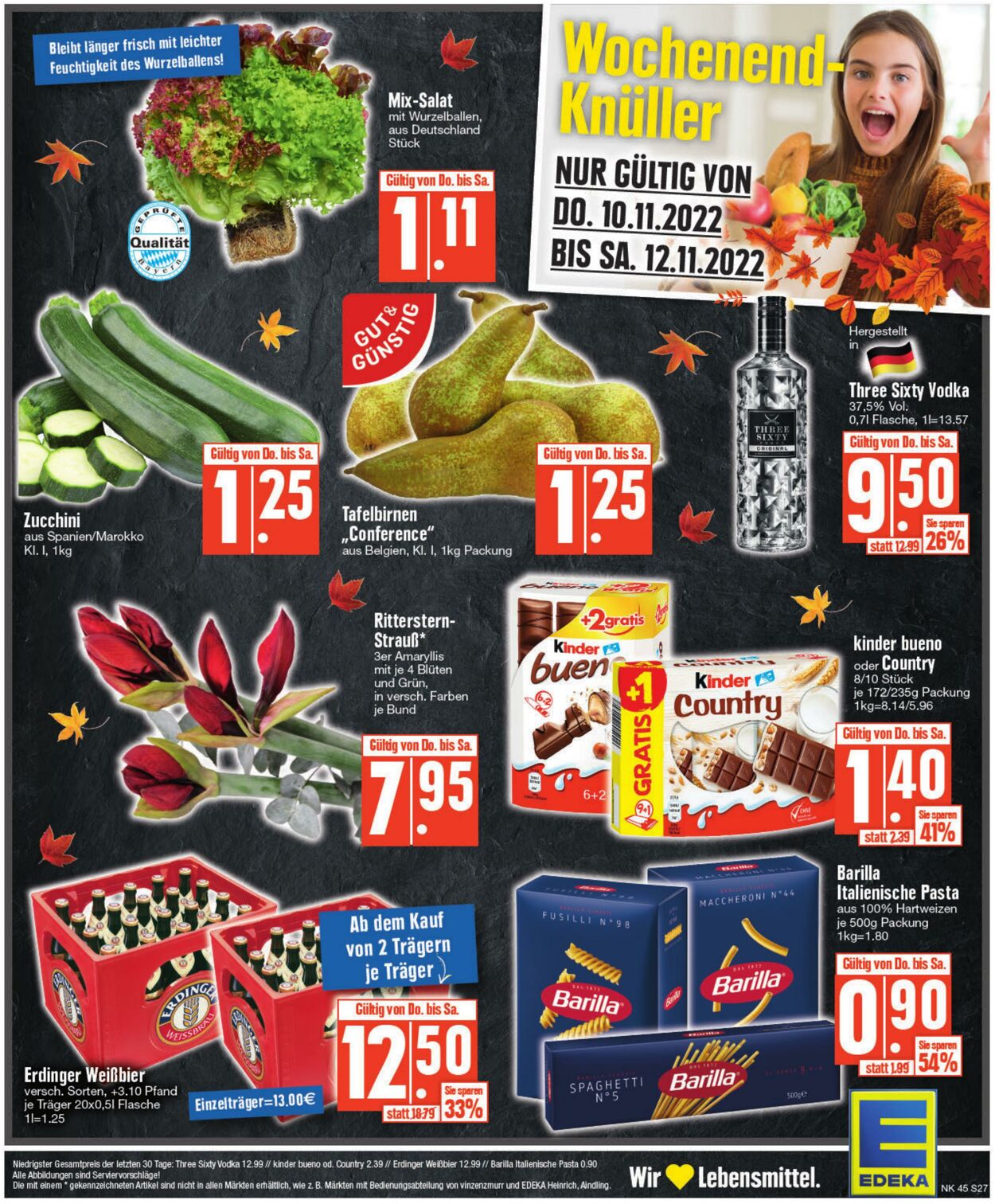 Prospekt Edeka 07.11.2022 - 12.11.2022