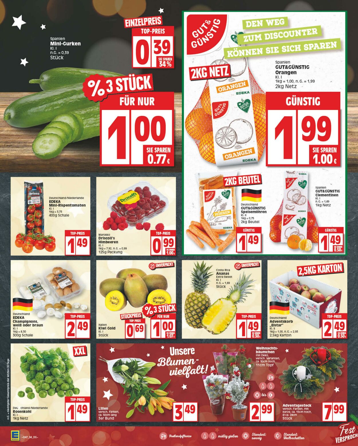 Prospekt Edeka 21.11.2022 - 26.11.2022