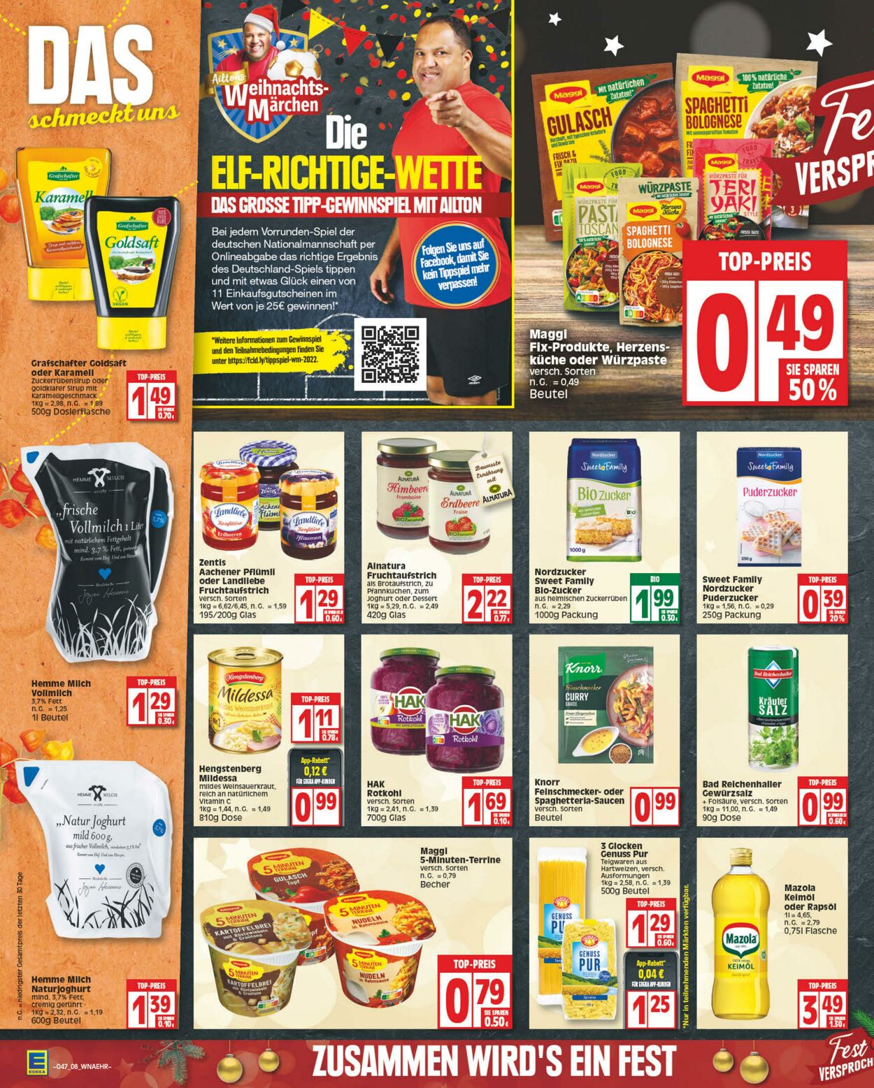 Prospekt Edeka 21.11.2022 - 26.11.2022