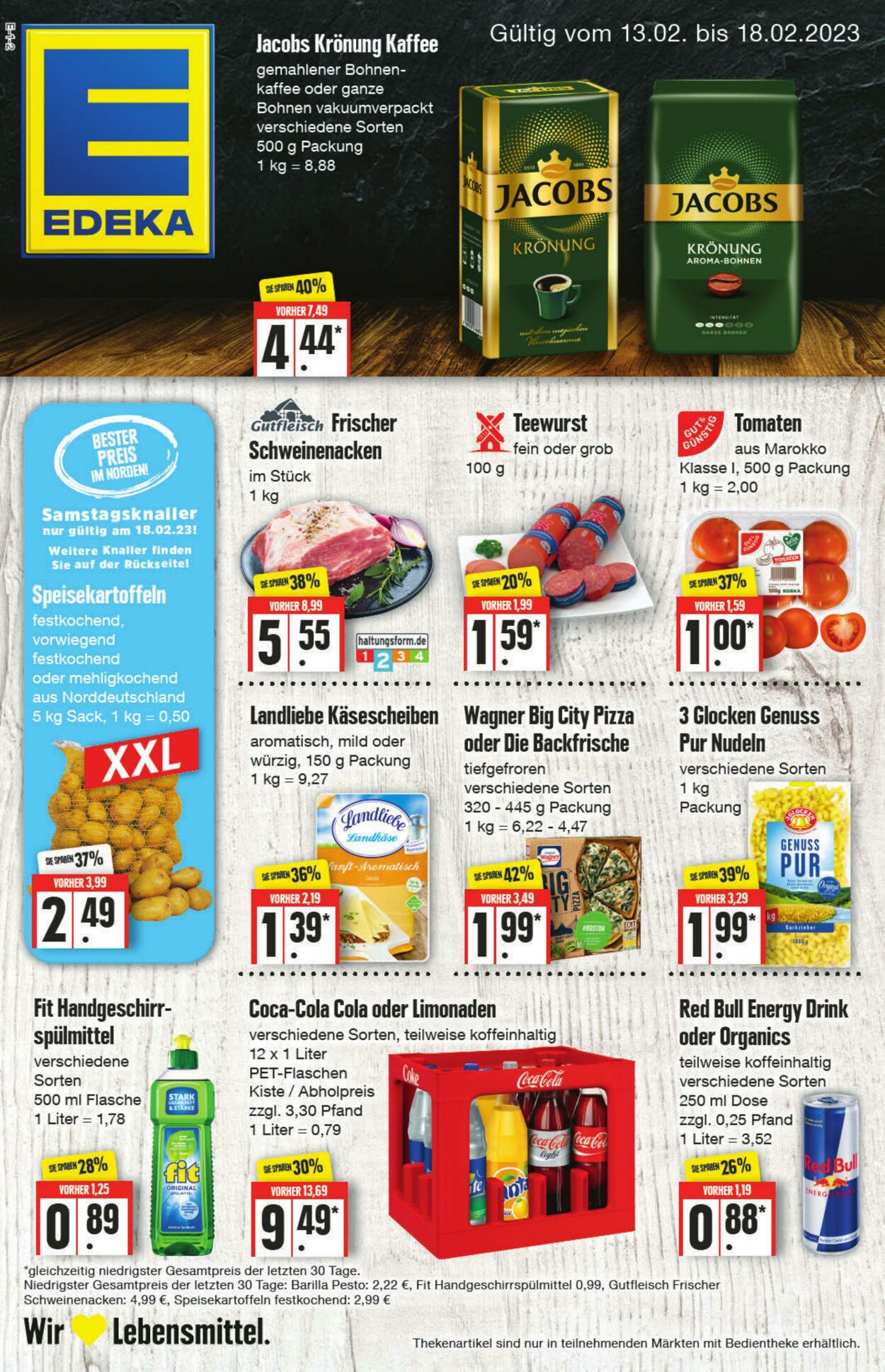 Prospekt Edeka 13.02.2023 - 18.02.2023