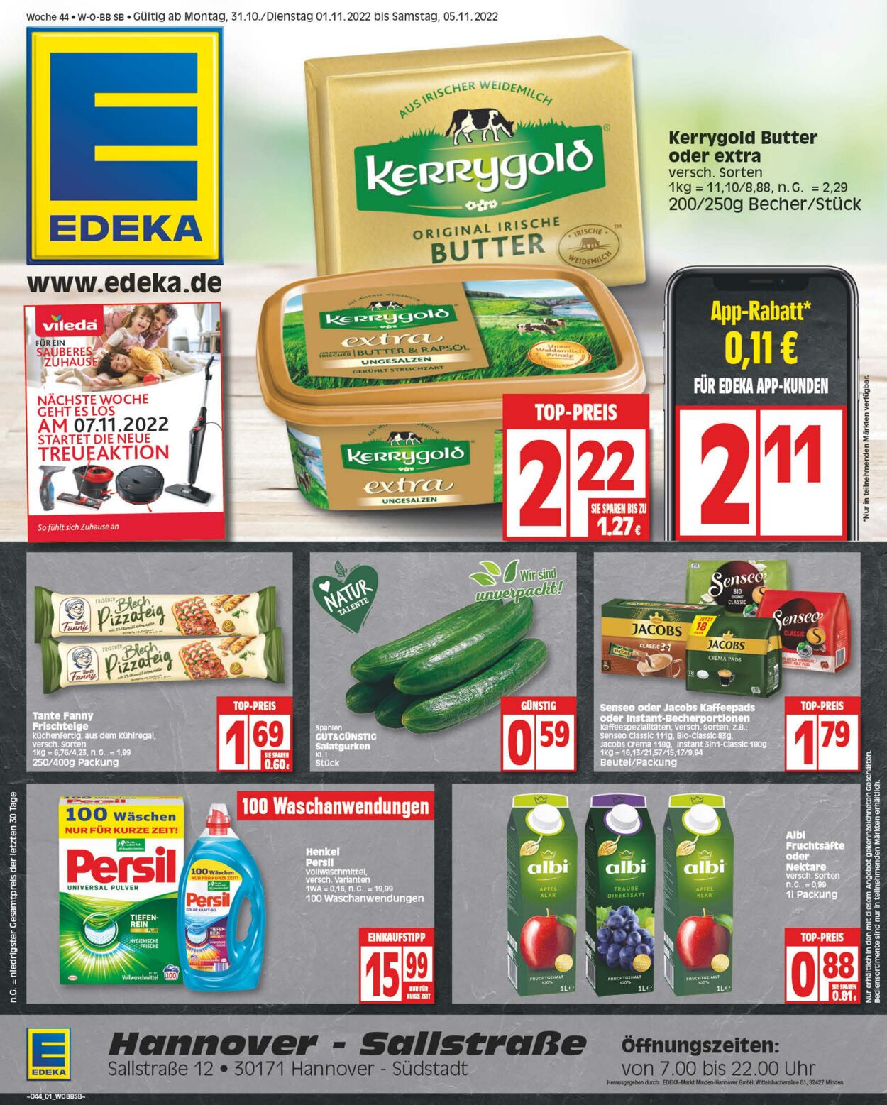 Prospekt Edeka 31.10.2022 - 05.11.2022