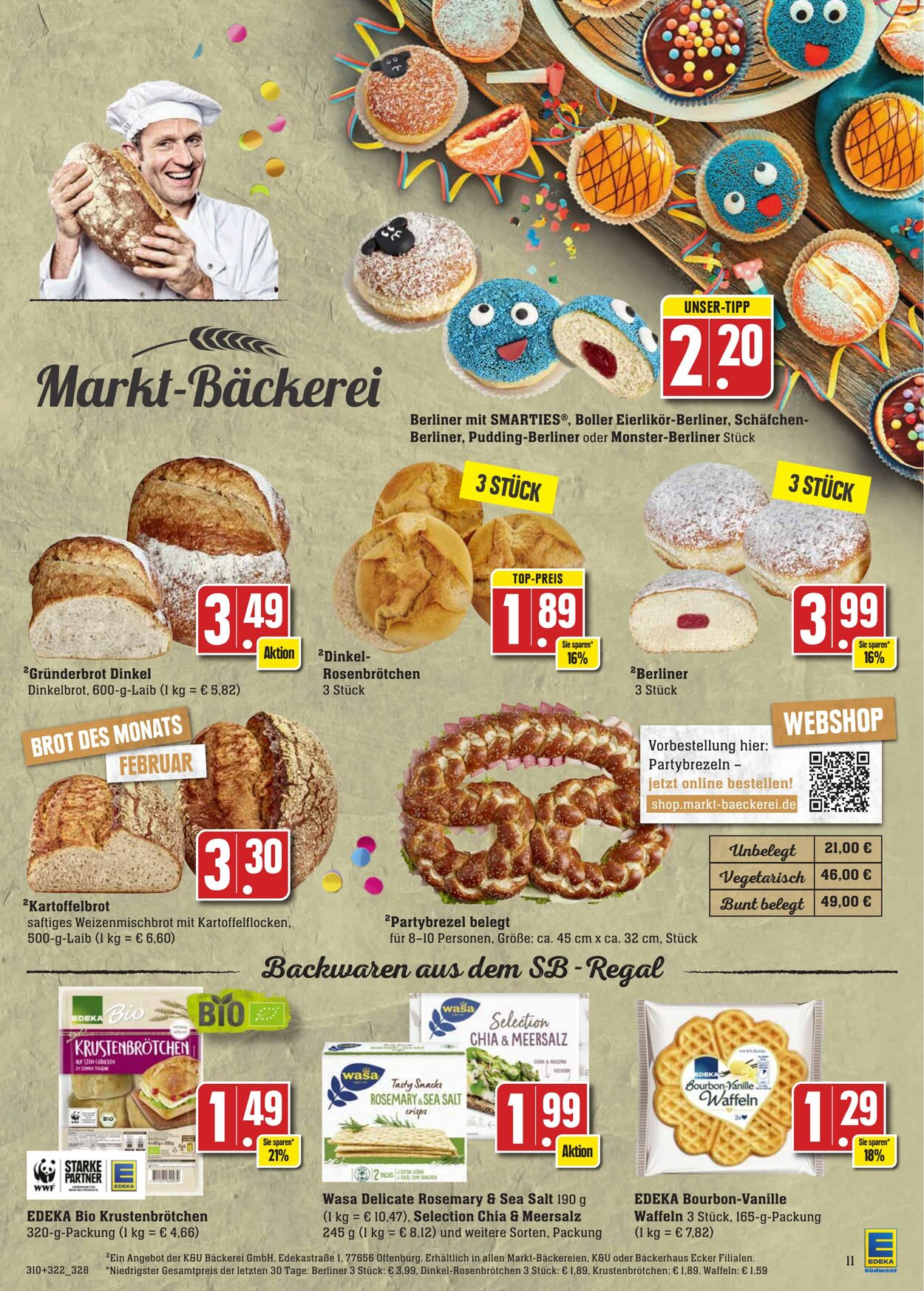 Prospekt Edeka 13.02.2023 - 18.02.2023