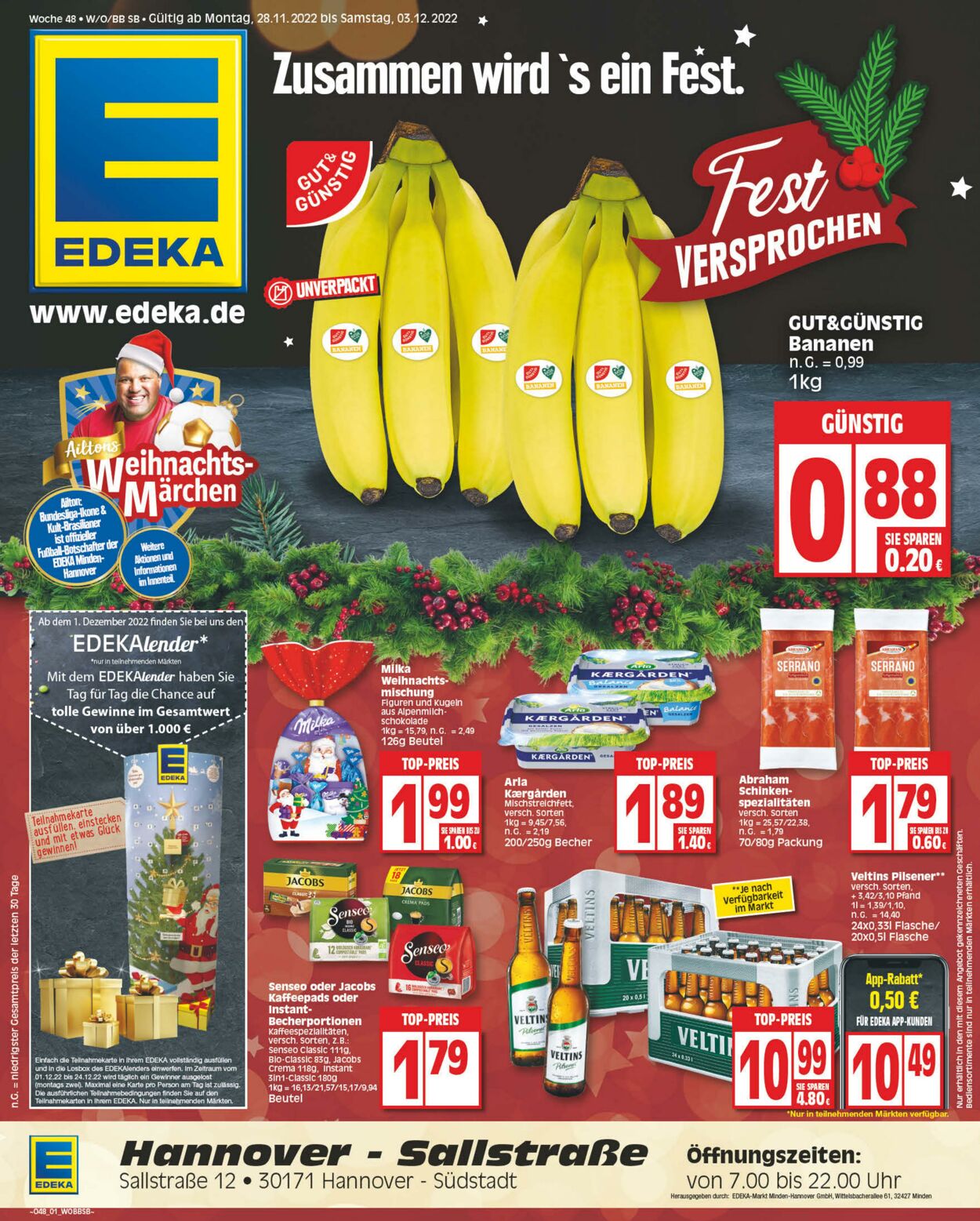 Prospekt Edeka 28.11.2022 - 03.12.2022